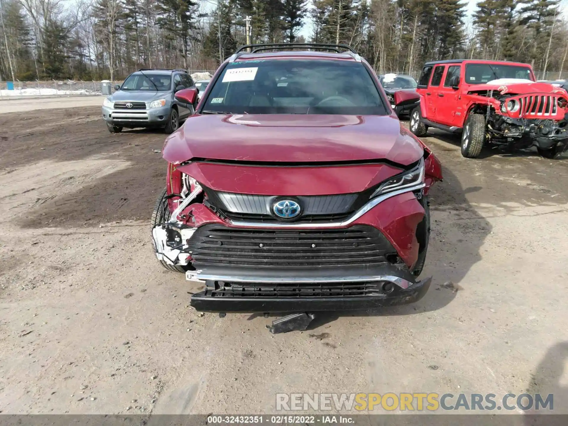 6 Photograph of a damaged car JTEAAAAH7MJ076130 TOYOTA VENZA 2021