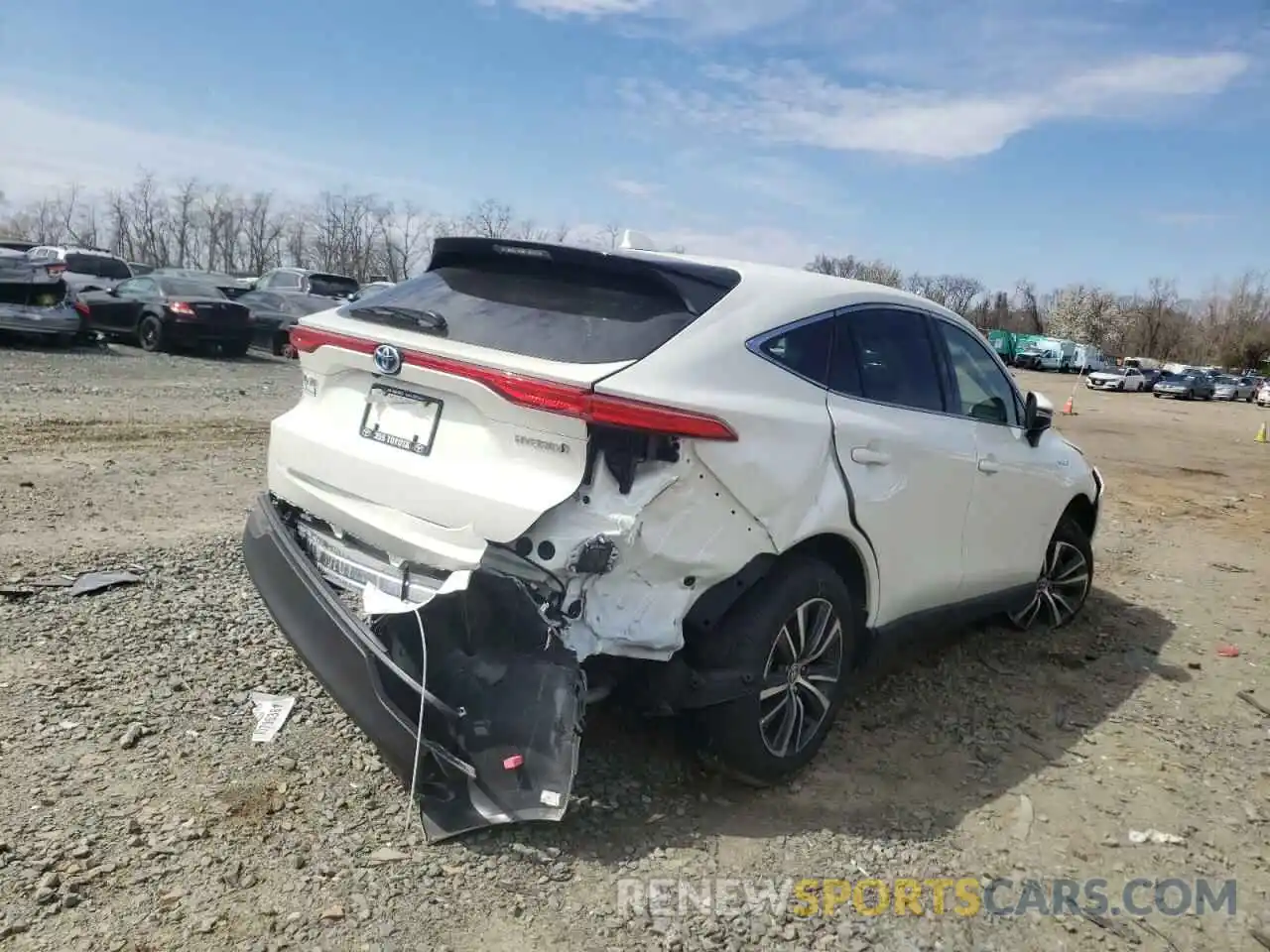 9 Photograph of a damaged car JTEAAAAH7MJ086852 TOYOTA VENZA 2021