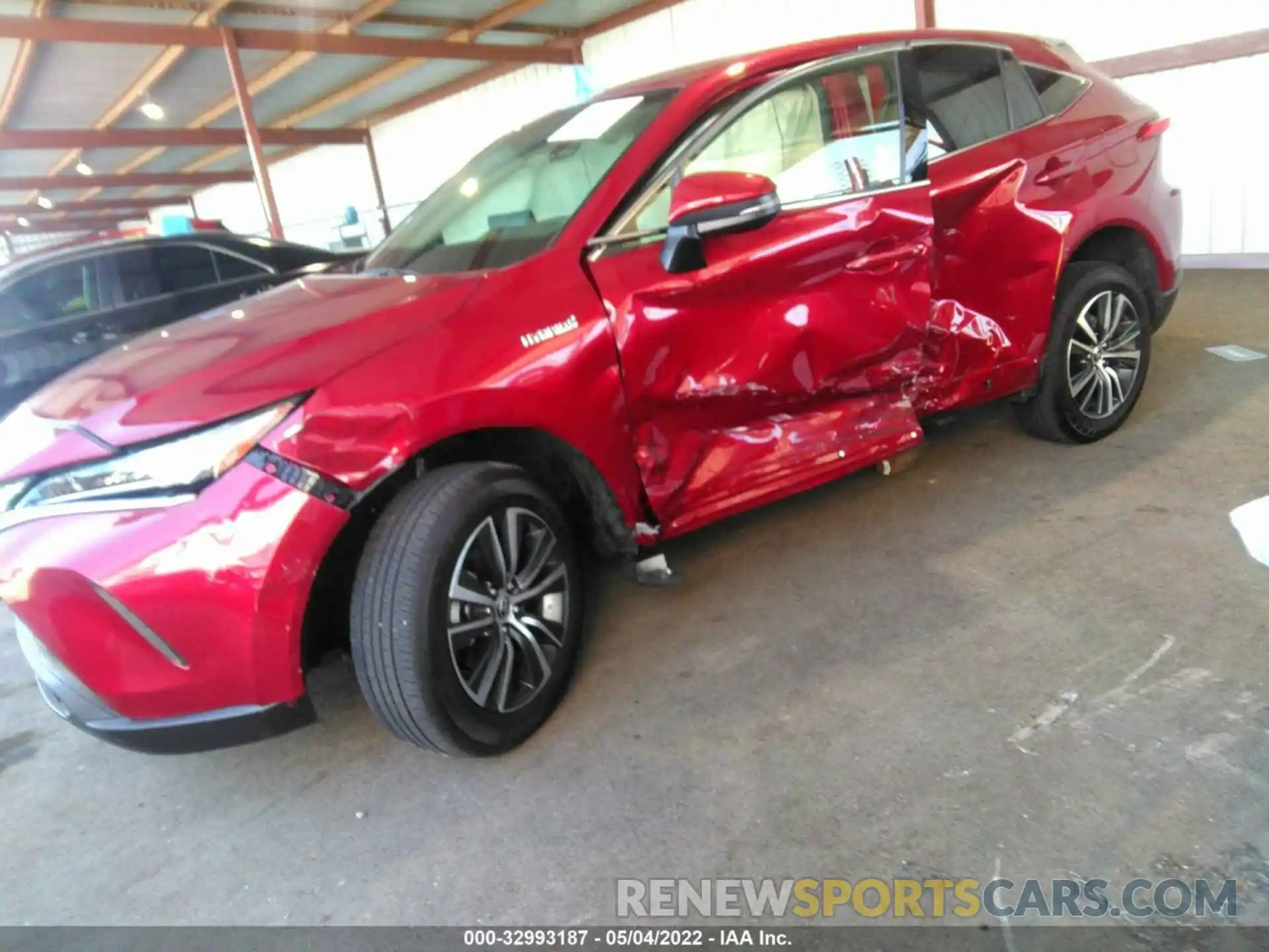 6 Photograph of a damaged car JTEAAAAH7MJ087001 TOYOTA VENZA 2021