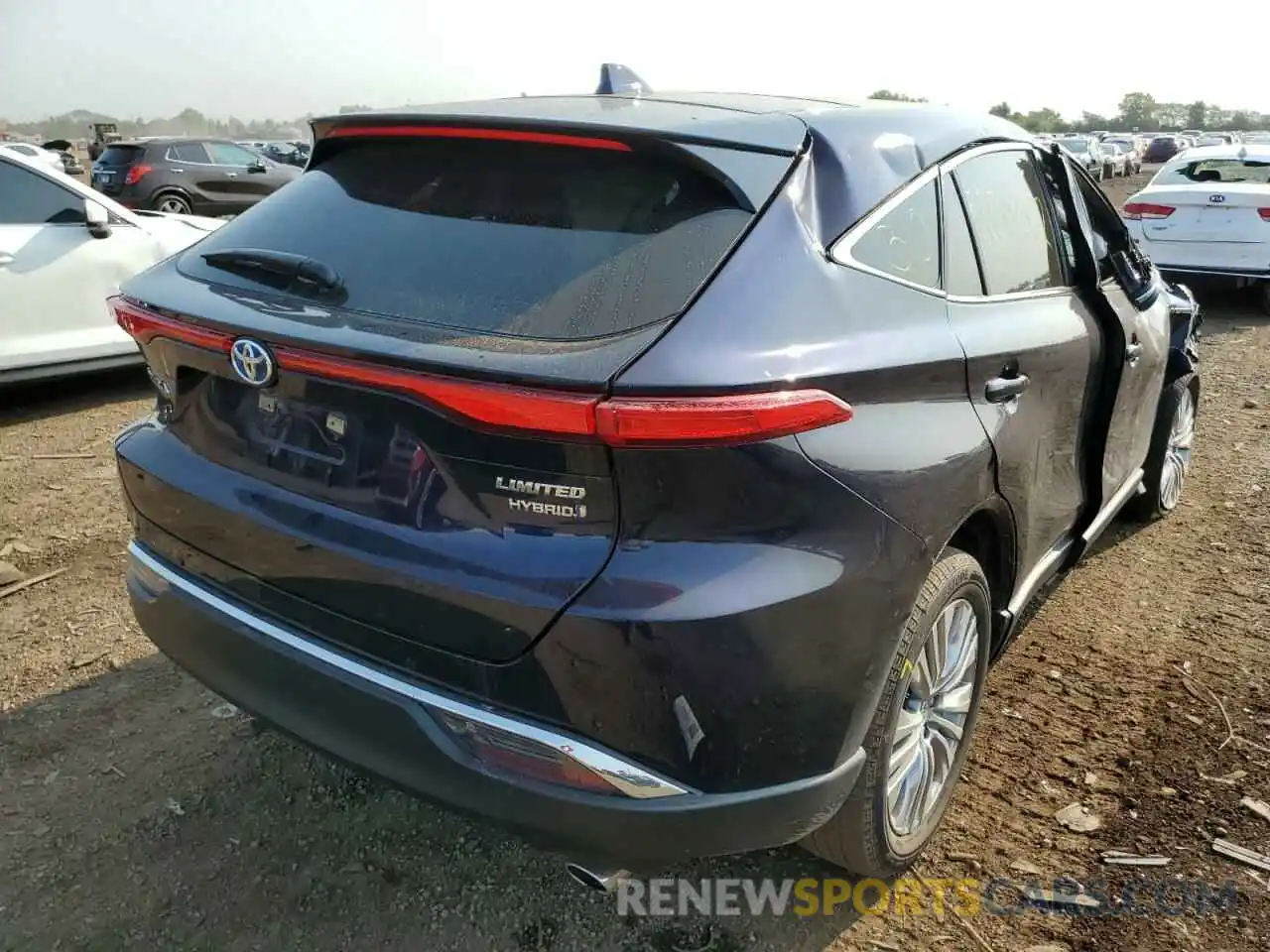 4 Photograph of a damaged car JTEAAAAH8MJ000223 TOYOTA VENZA 2021