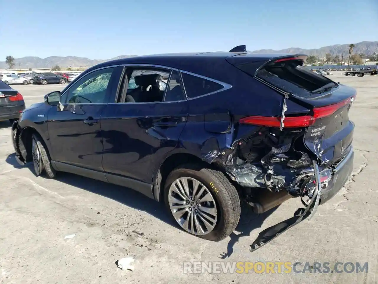 3 Photograph of a damaged car JTEAAAAH8MJ001050 TOYOTA VENZA 2021