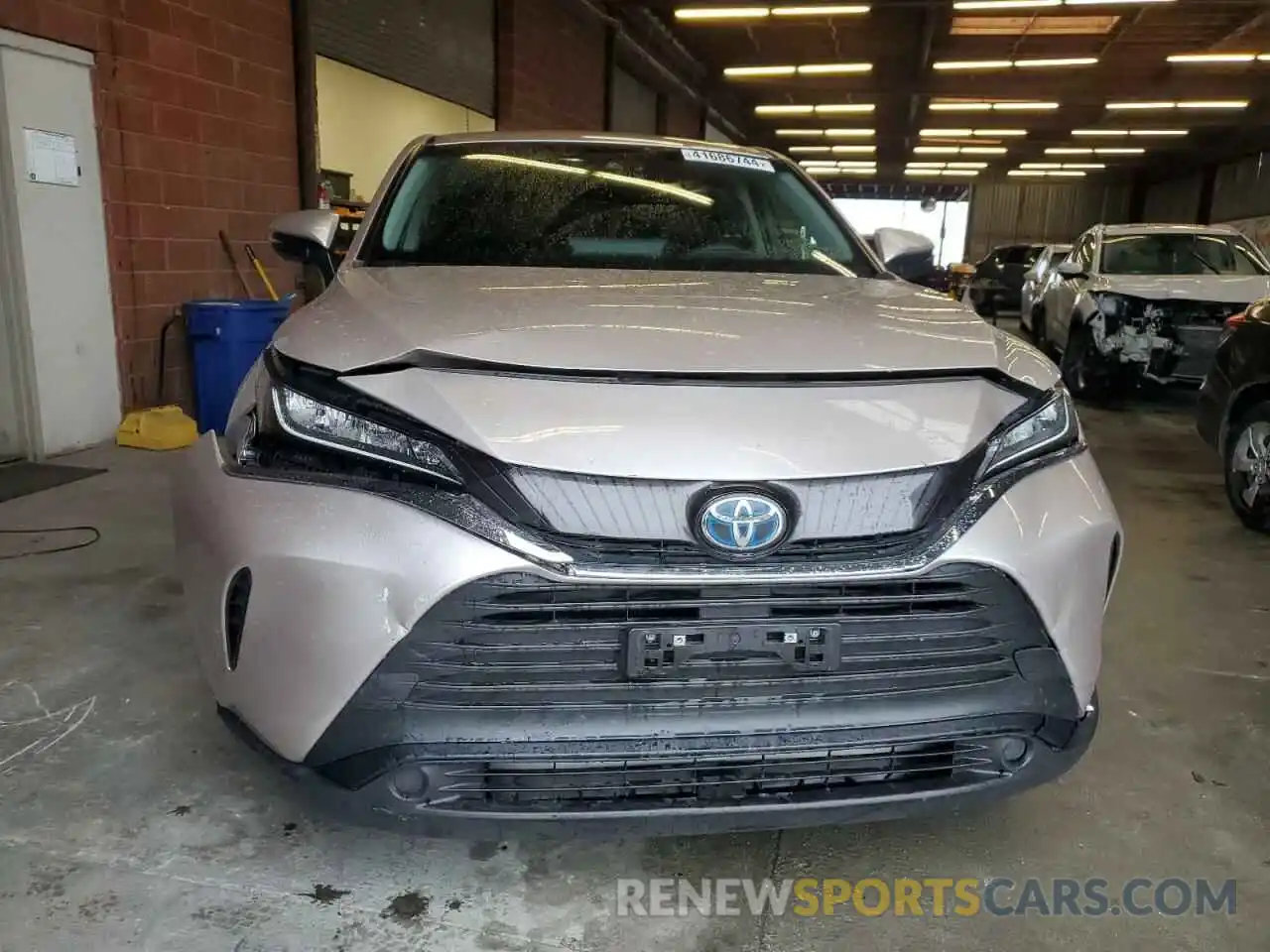 5 Photograph of a damaged car JTEAAAAH8MJ003428 TOYOTA VENZA 2021