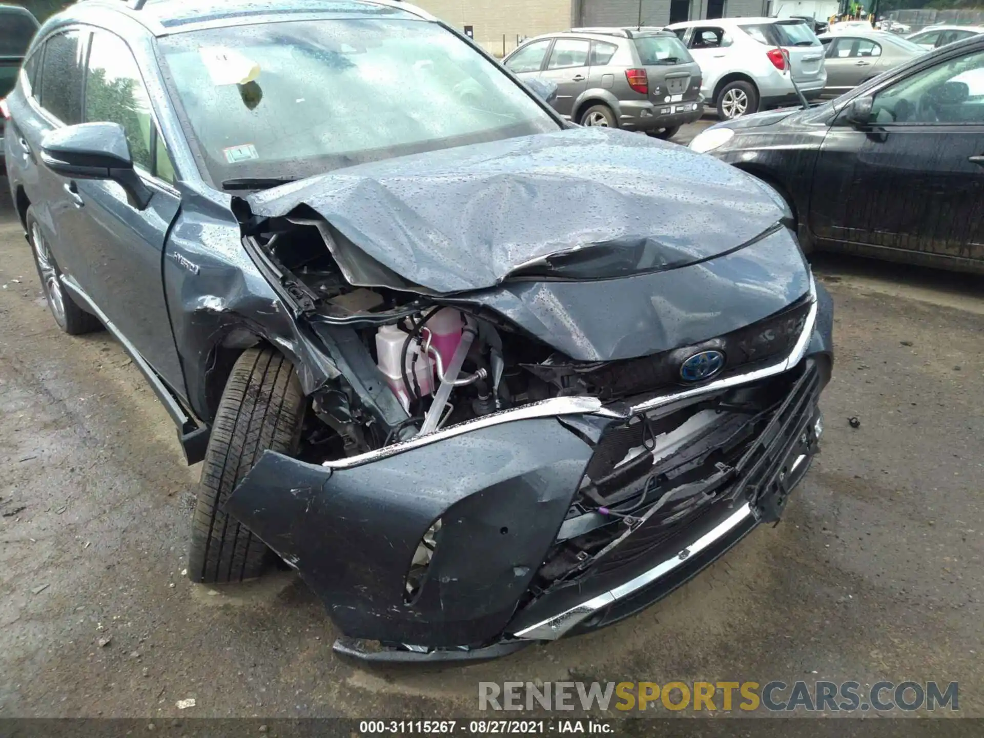 6 Photograph of a damaged car JTEAAAAH8MJ005390 TOYOTA VENZA 2021