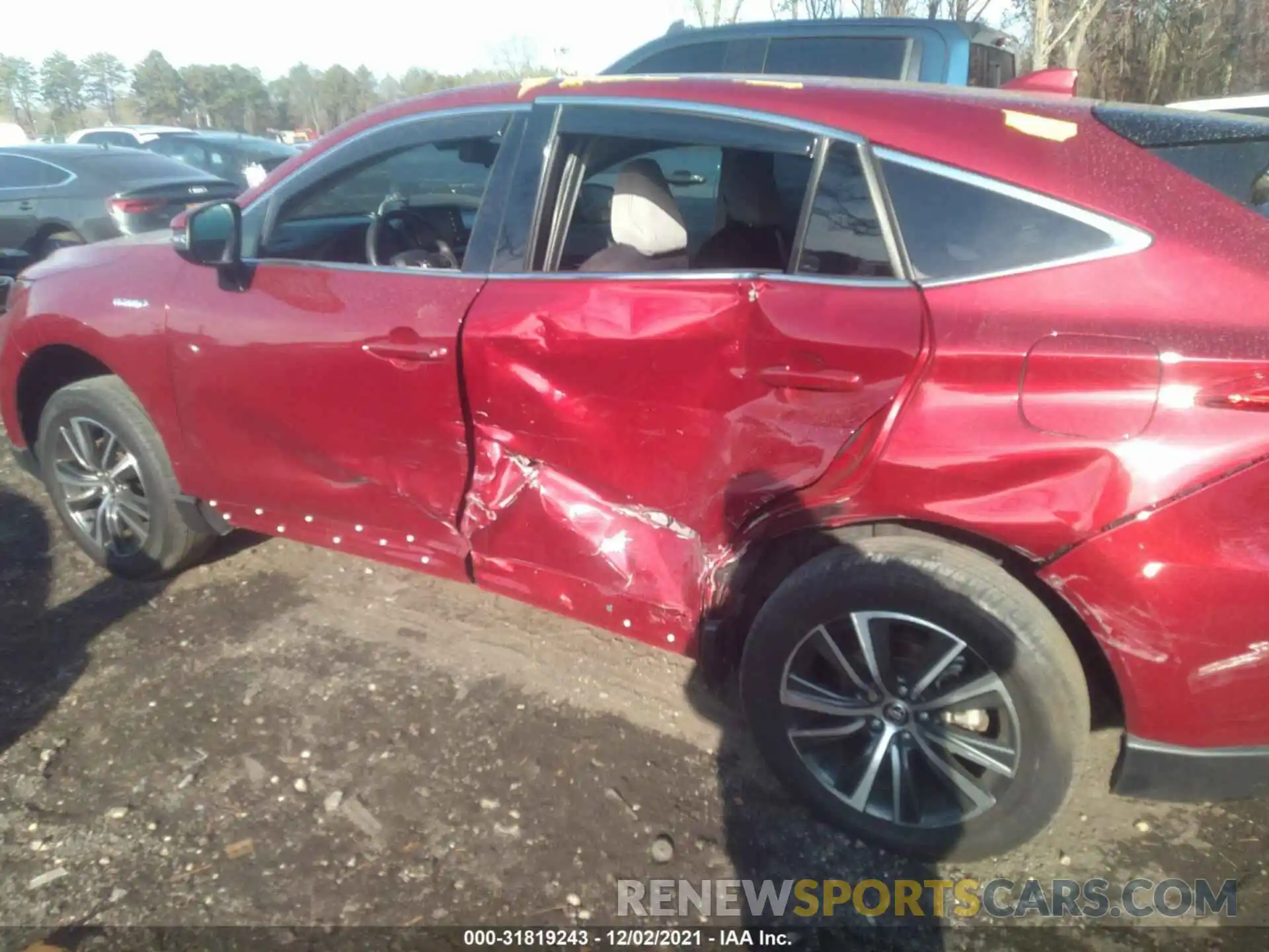 6 Photograph of a damaged car JTEAAAAH8MJ007625 TOYOTA VENZA 2021