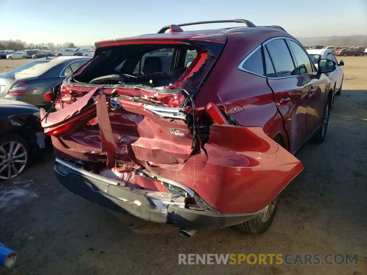 9 Photograph of a damaged car JTEAAAAH8MJ018043 TOYOTA VENZA 2021