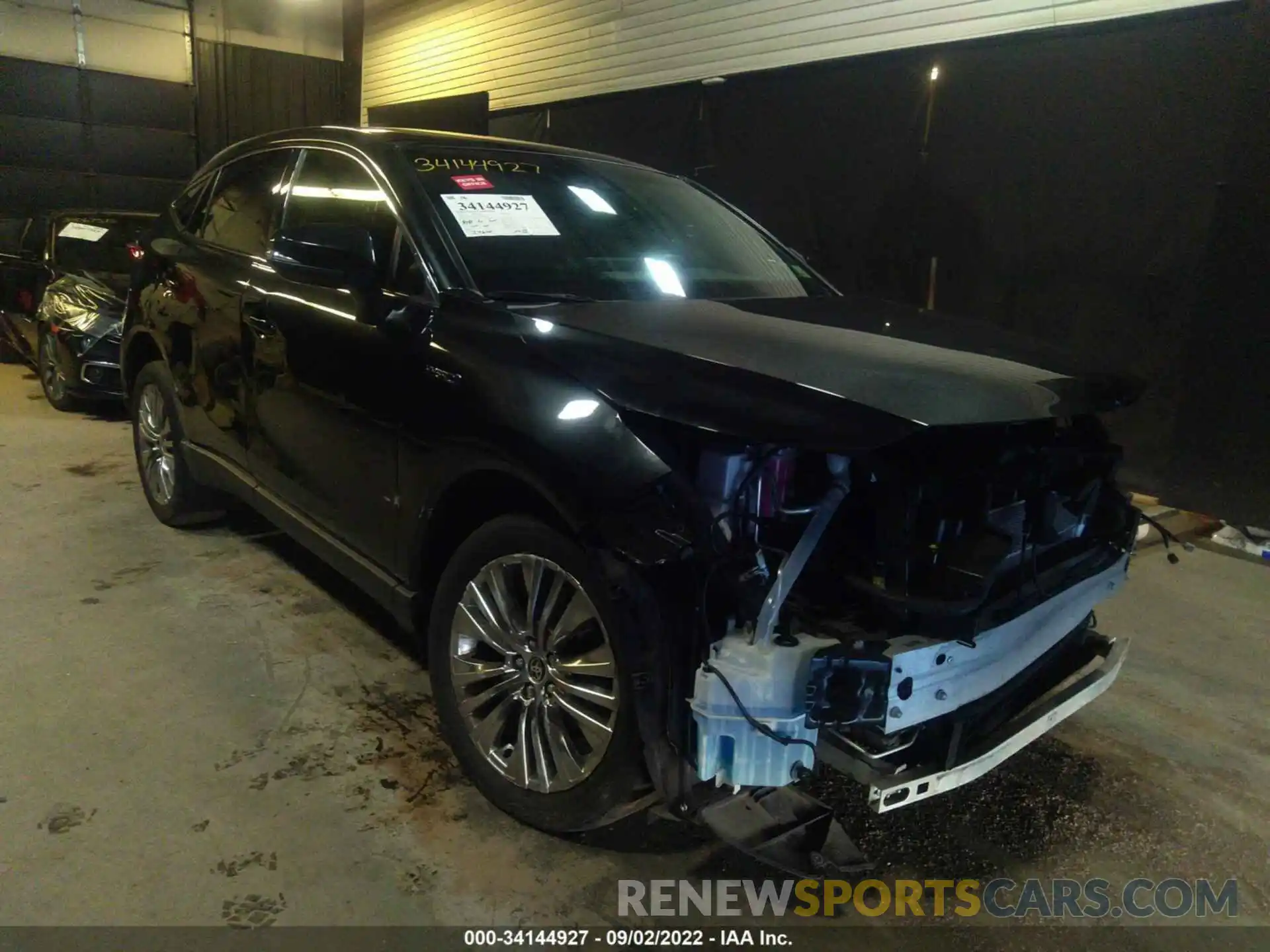 1 Photograph of a damaged car JTEAAAAH8MJ025462 TOYOTA VENZA 2021