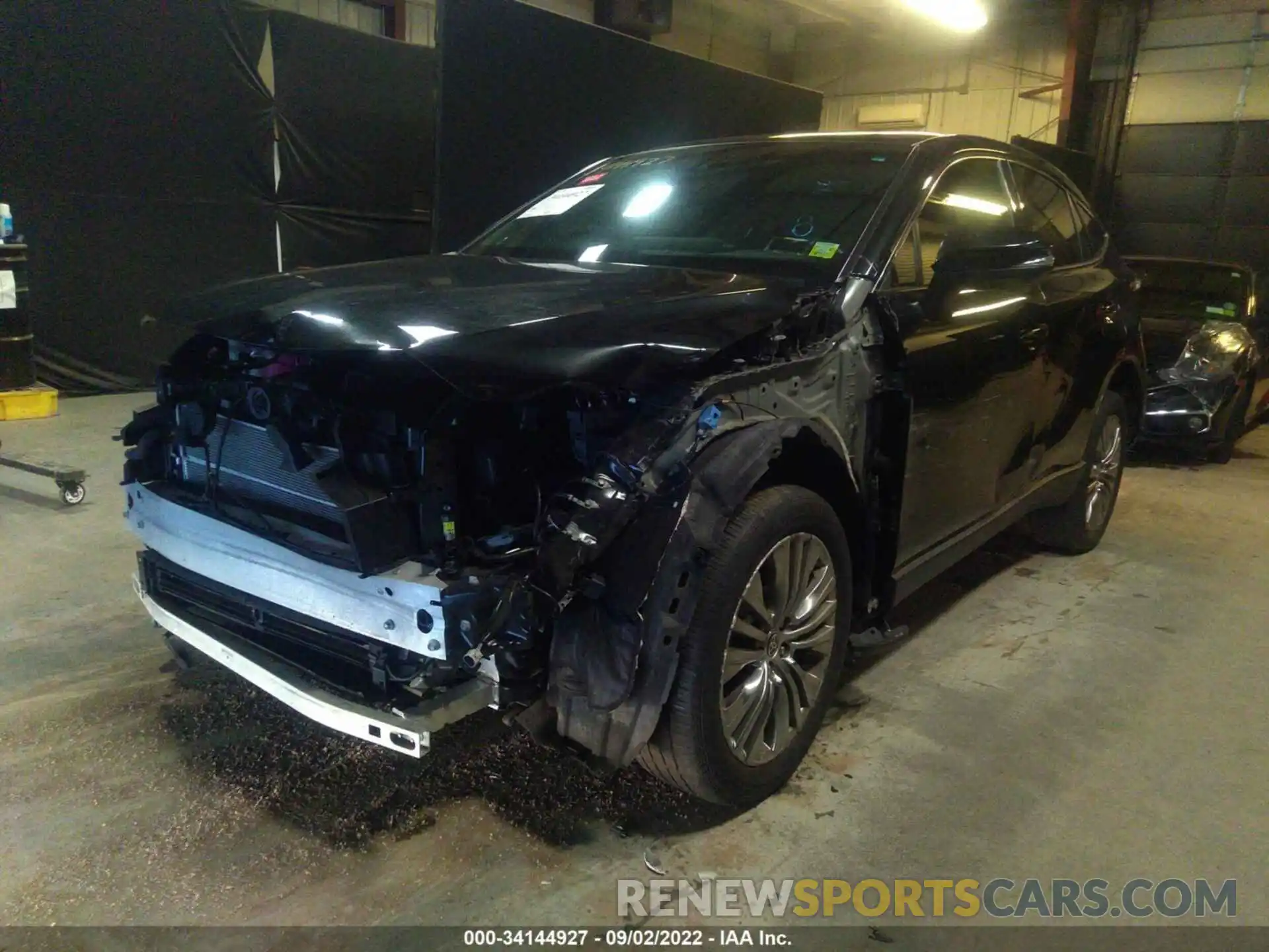 2 Photograph of a damaged car JTEAAAAH8MJ025462 TOYOTA VENZA 2021