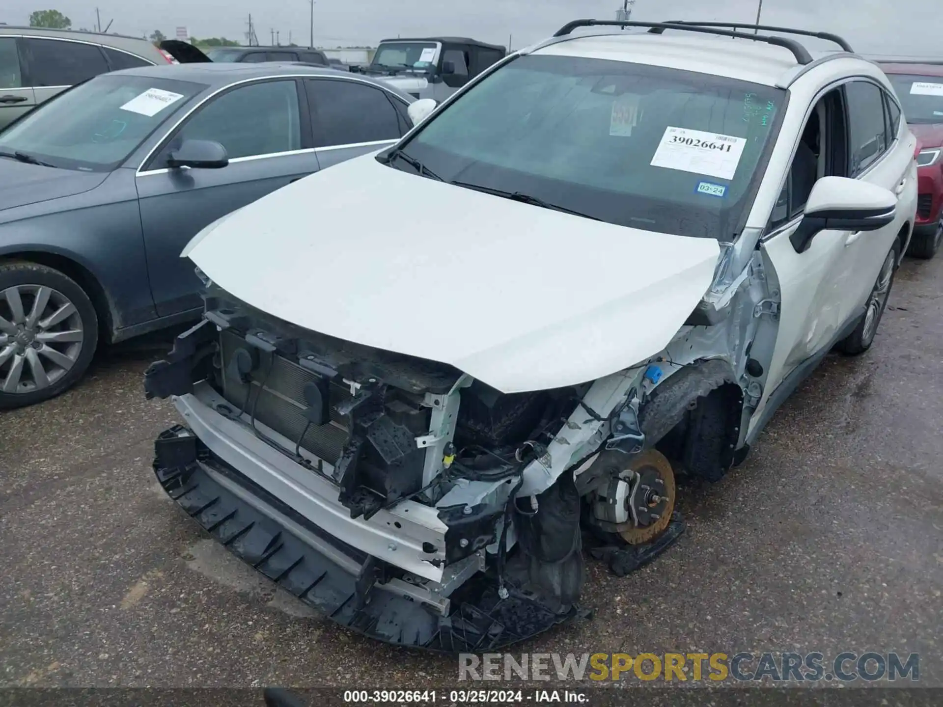 6 Photograph of a damaged car JTEAAAAH8MJ031441 TOYOTA VENZA 2021