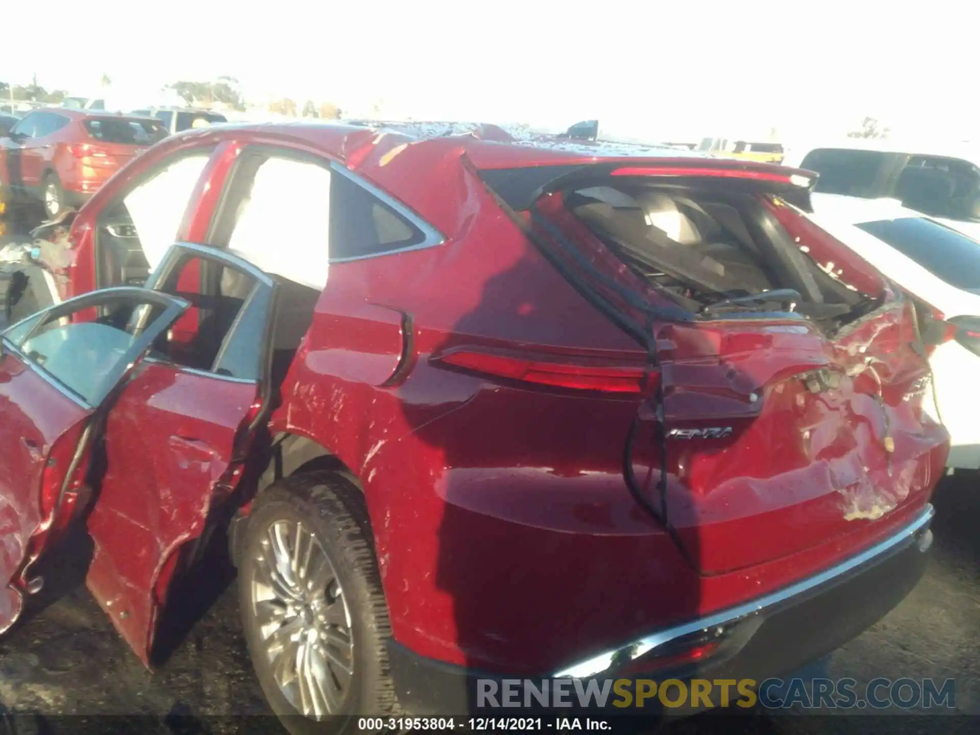 6 Photograph of a damaged car JTEAAAAH8MJ031794 TOYOTA VENZA 2021