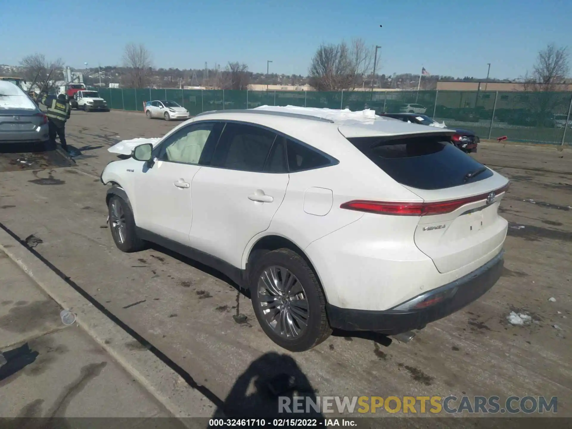 3 Фотография поврежденного автомобиля JTEAAAAH8MJ034761 TOYOTA VENZA 2021