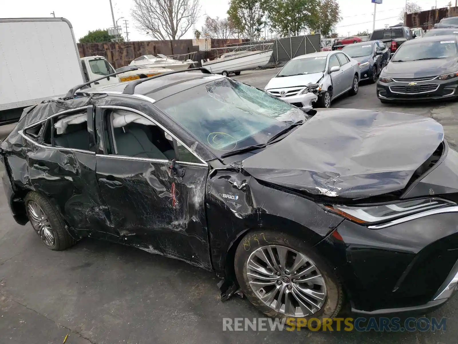 9 Photograph of a damaged car JTEAAAAH8MJ038583 TOYOTA VENZA 2021