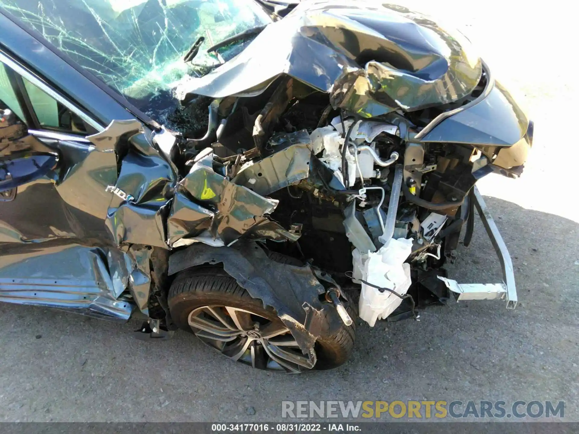 6 Photograph of a damaged car JTEAAAAH8MJ039653 TOYOTA VENZA 2021