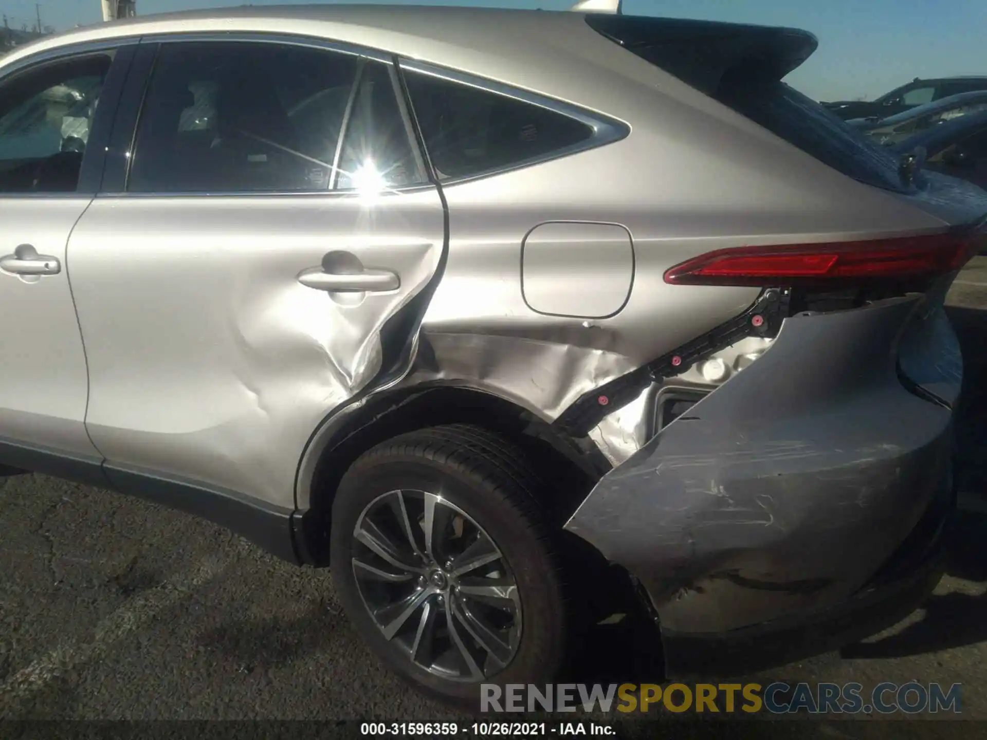 6 Photograph of a damaged car JTEAAAAH8MJ041094 TOYOTA VENZA 2021