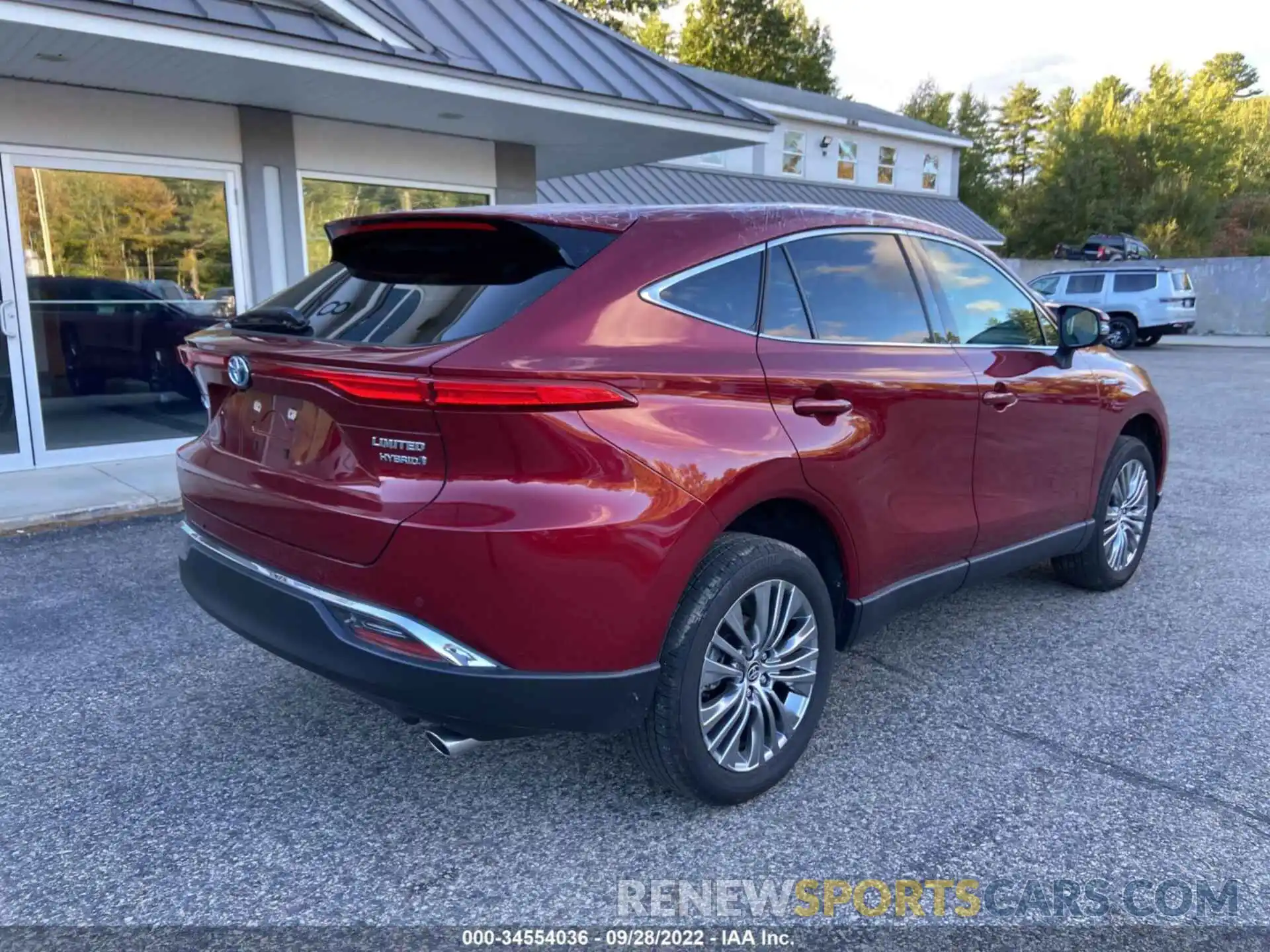 4 Photograph of a damaged car JTEAAAAH8MJ042018 TOYOTA VENZA 2021