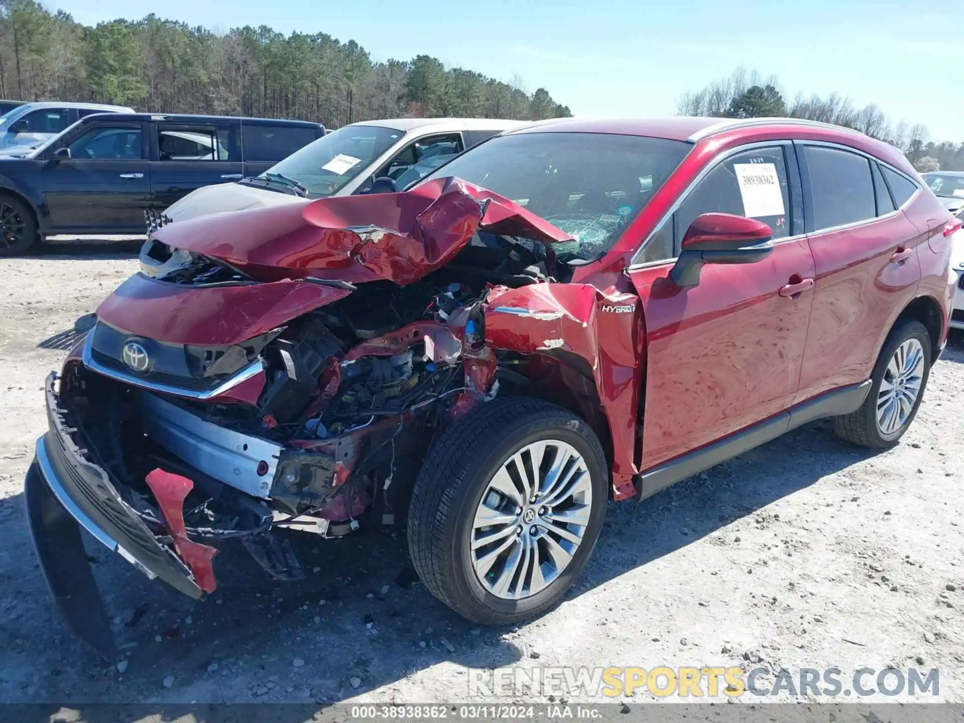 6 Photograph of a damaged car JTEAAAAH8MJ049972 TOYOTA VENZA 2021