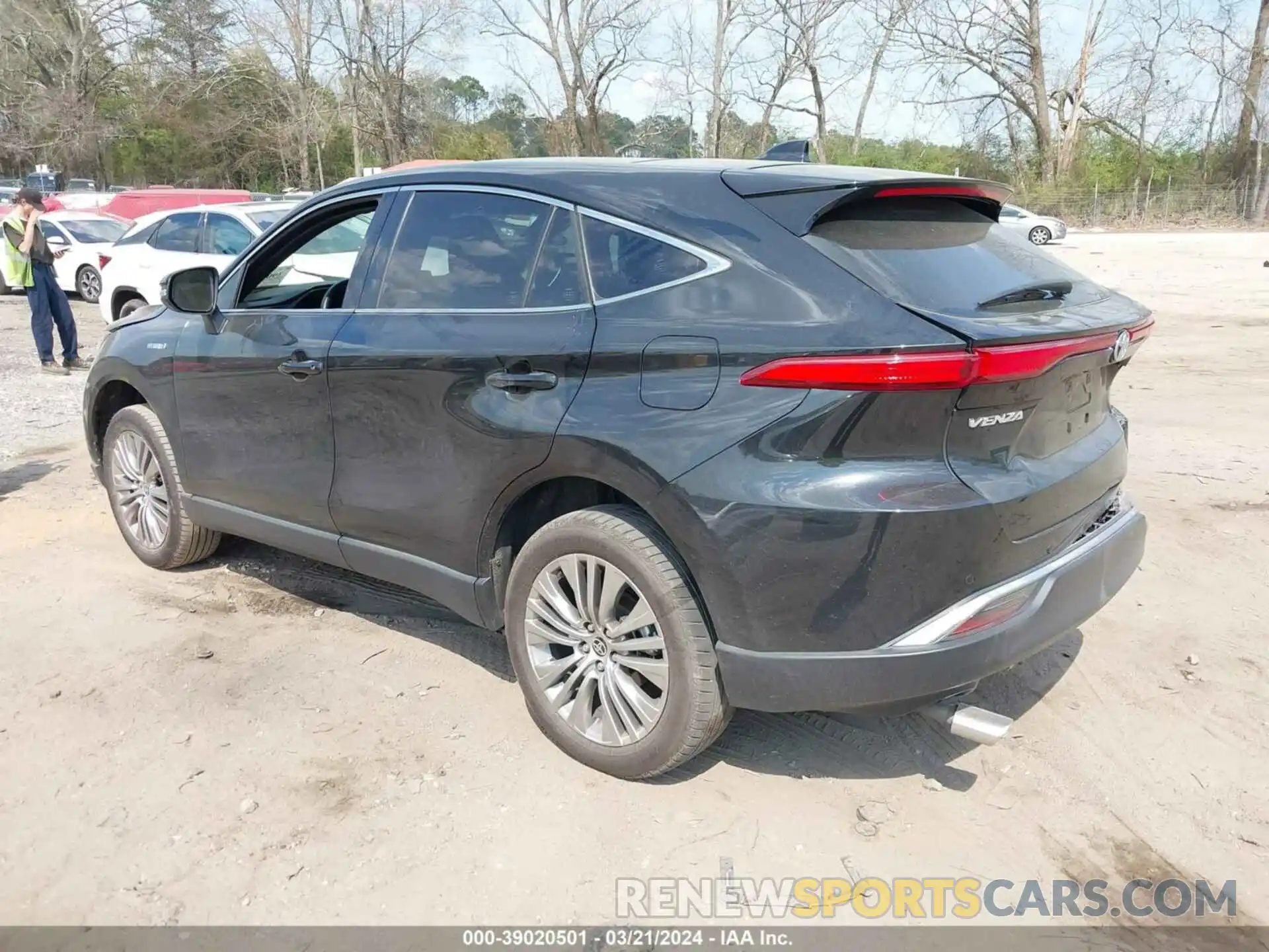 3 Photograph of a damaged car JTEAAAAH8MJ061684 TOYOTA VENZA 2021