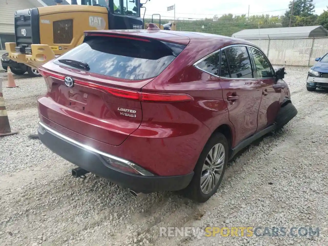 4 Photograph of a damaged car JTEAAAAH8MJ072023 TOYOTA VENZA 2021