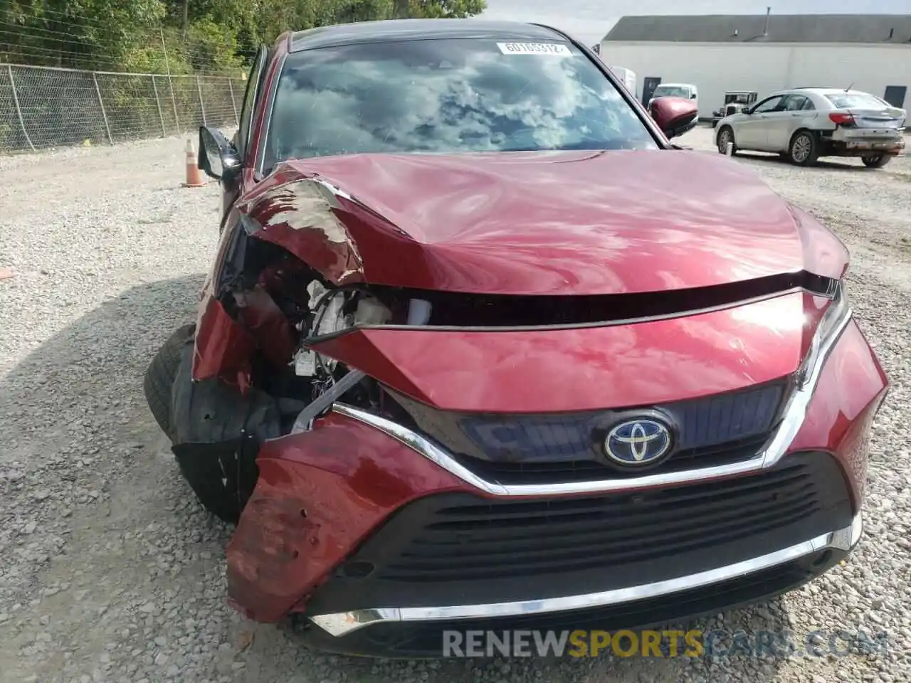 9 Photograph of a damaged car JTEAAAAH8MJ072023 TOYOTA VENZA 2021