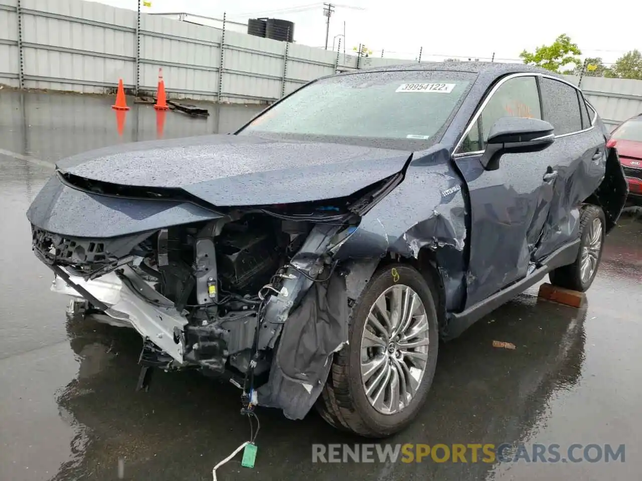 2 Photograph of a damaged car JTEAAAAH8MJ082177 TOYOTA VENZA 2021