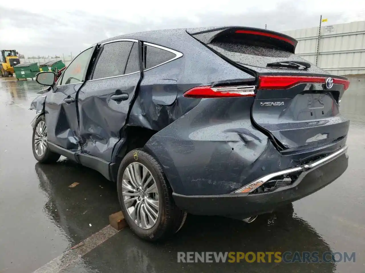 3 Photograph of a damaged car JTEAAAAH8MJ082177 TOYOTA VENZA 2021