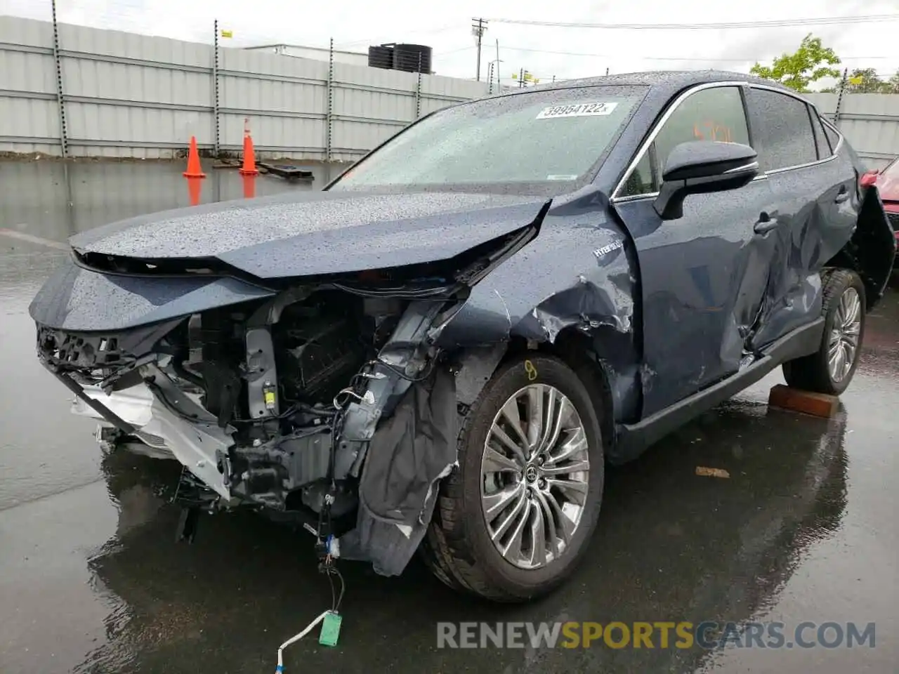 9 Photograph of a damaged car JTEAAAAH8MJ082177 TOYOTA VENZA 2021