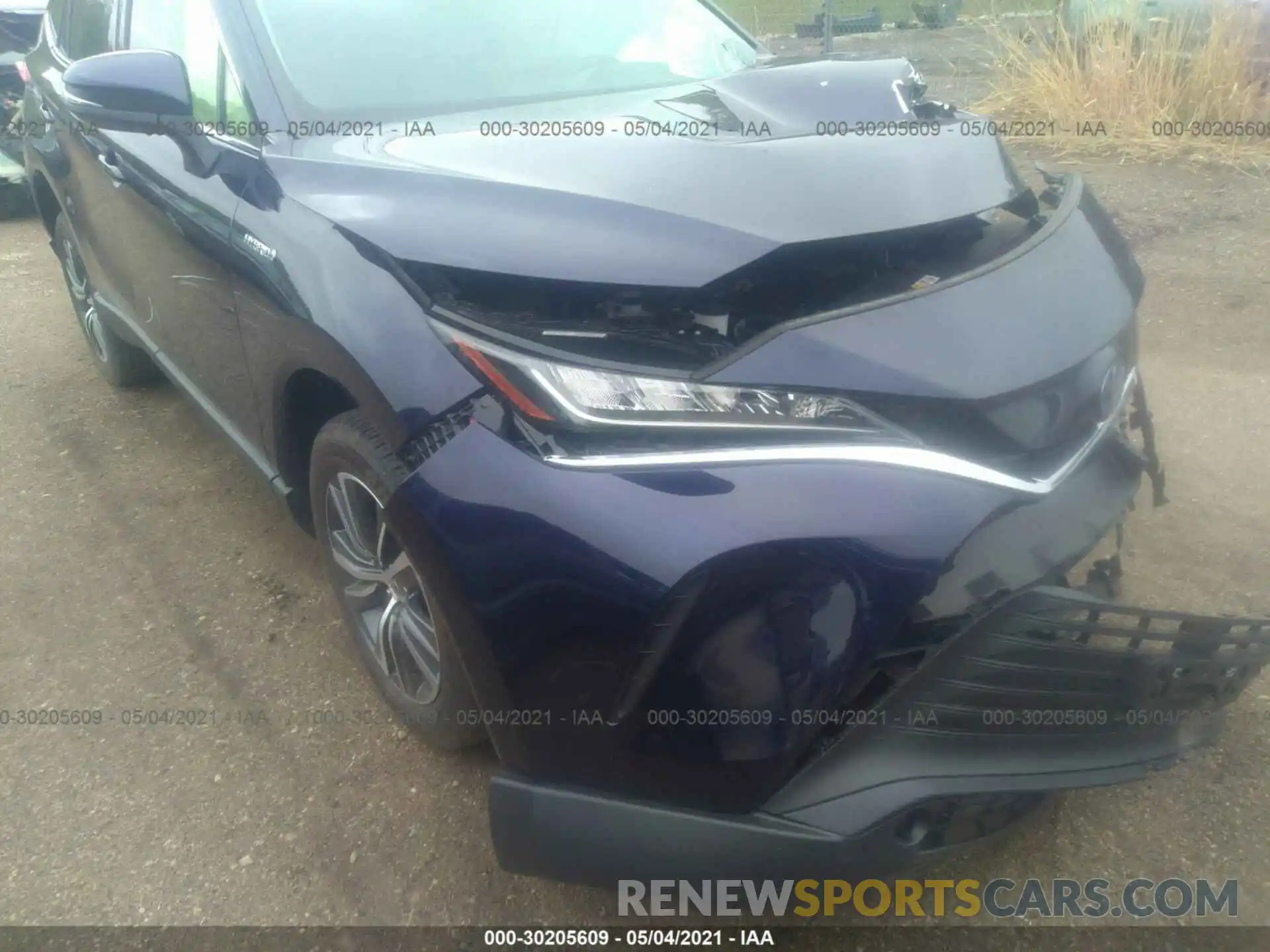 6 Photograph of a damaged car JTEAAAAH9MJ006144 TOYOTA VENZA 2021