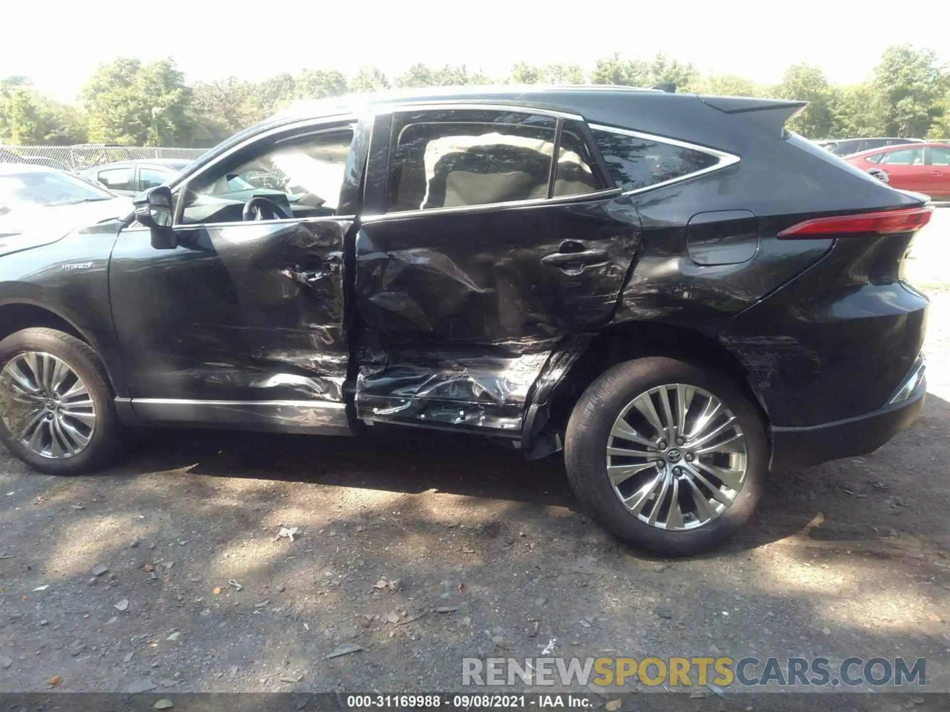 6 Photograph of a damaged car JTEAAAAH9MJ008511 TOYOTA VENZA 2021