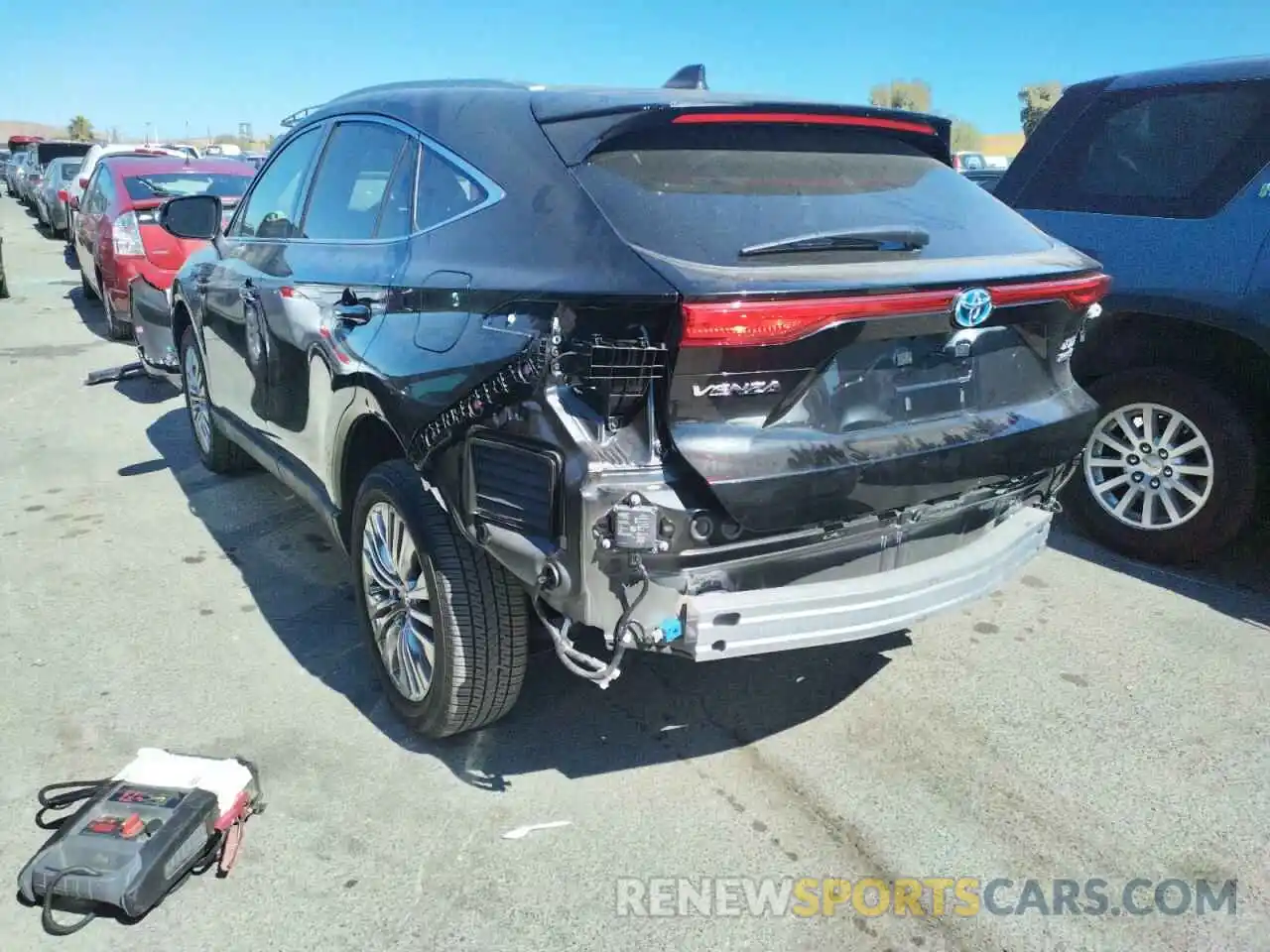 3 Photograph of a damaged car JTEAAAAH9MJ018214 TOYOTA VENZA 2021