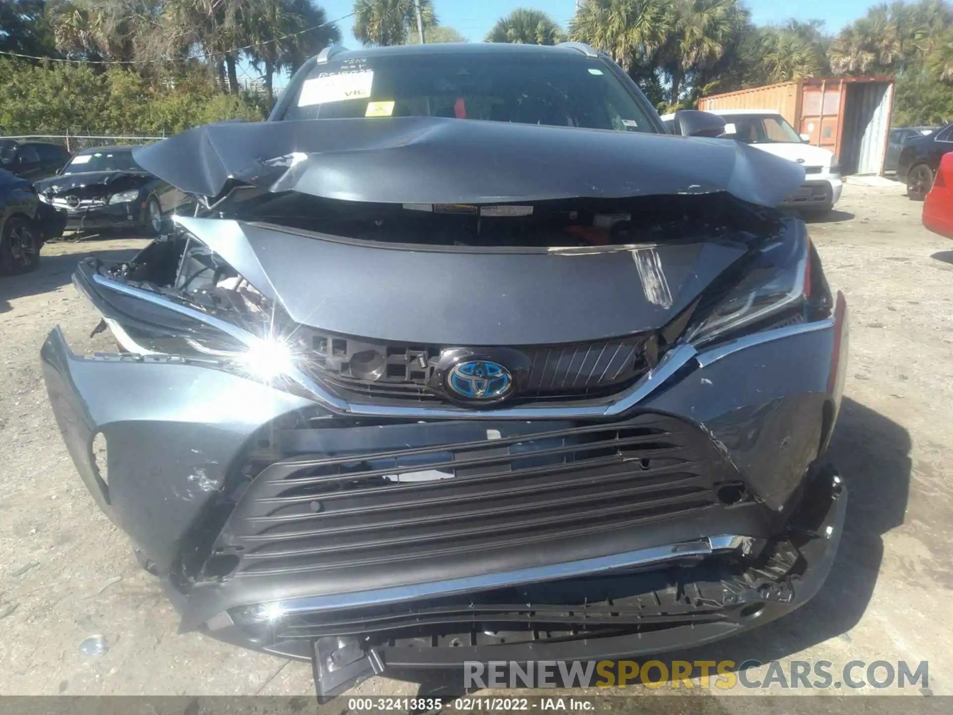 6 Photograph of a damaged car JTEAAAAH9MJ018990 TOYOTA VENZA 2021