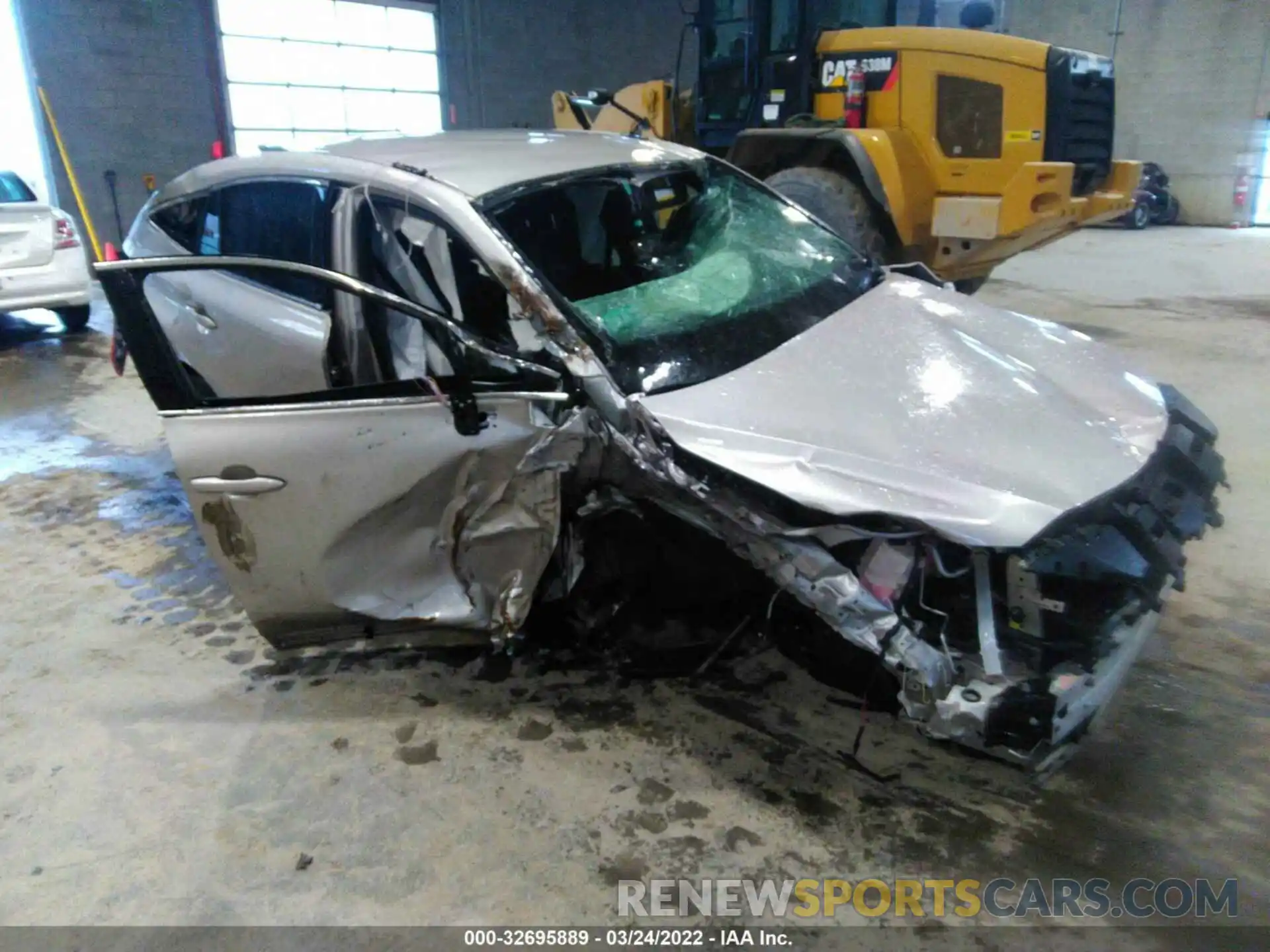 1 Photograph of a damaged car JTEAAAAH9MJ019265 TOYOTA VENZA 2021