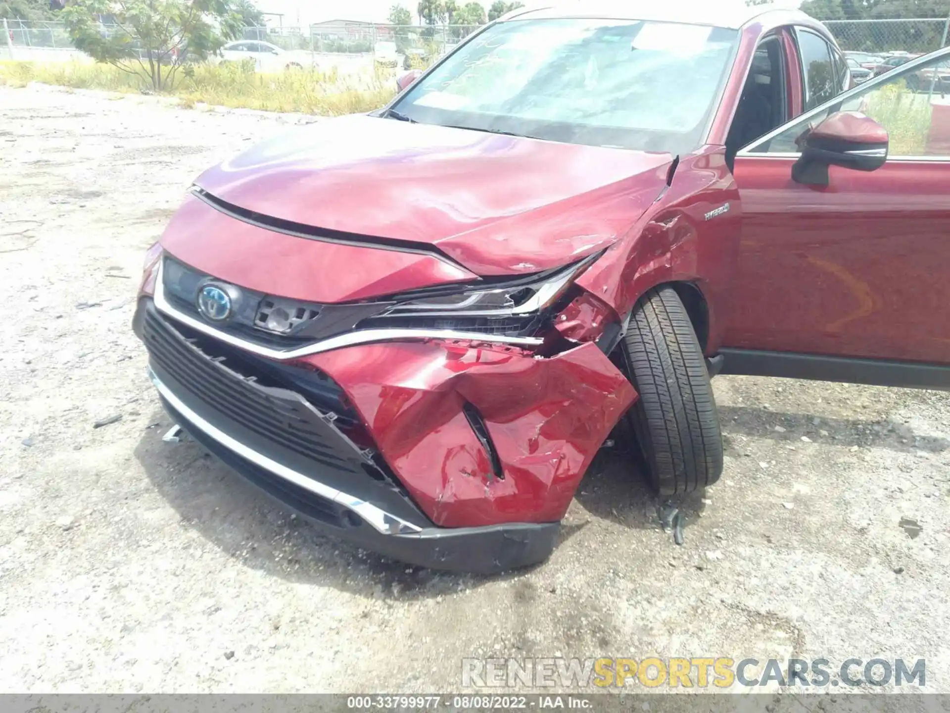 6 Photograph of a damaged car JTEAAAAH9MJ026202 TOYOTA VENZA 2021