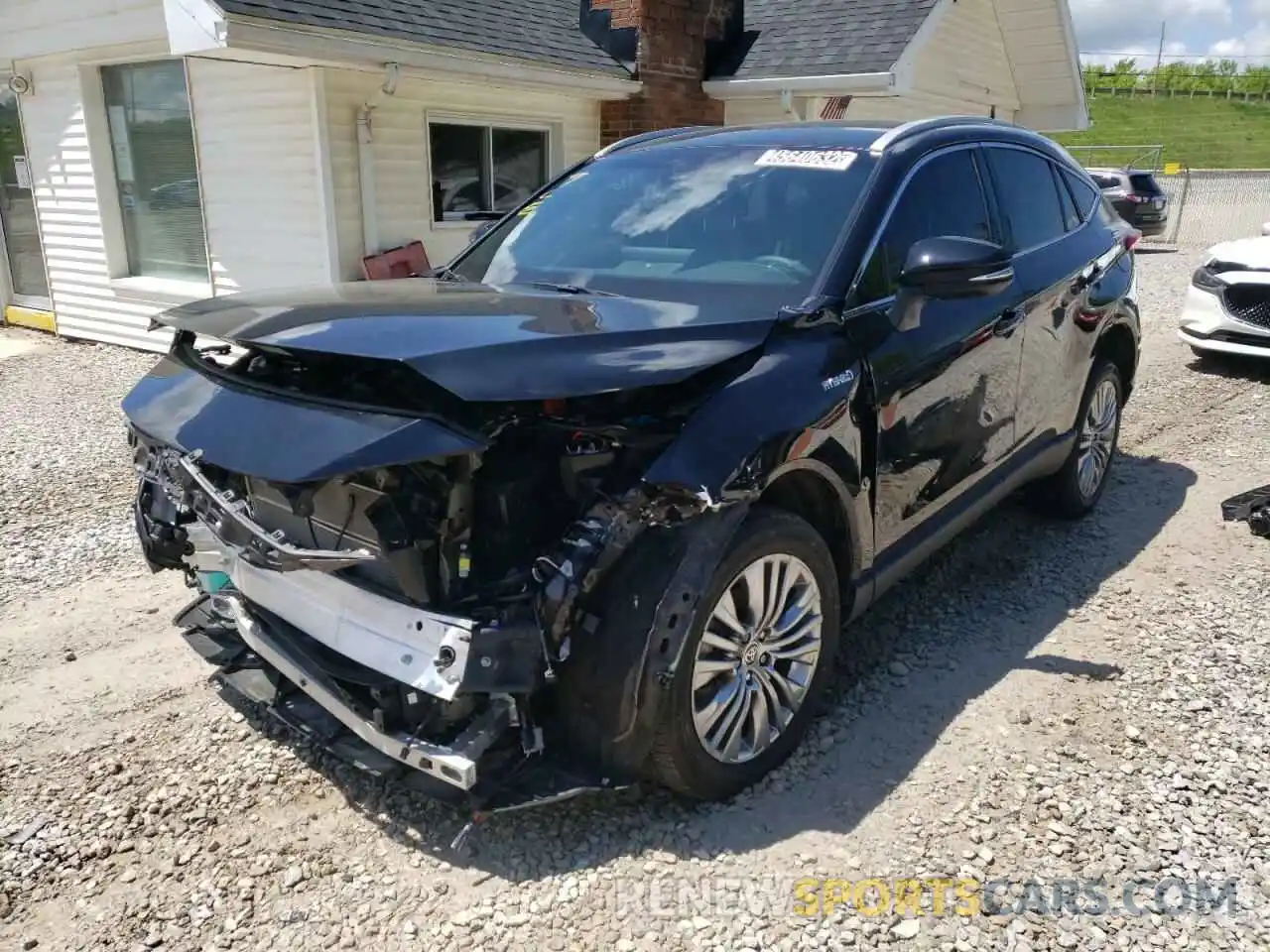 2 Photograph of a damaged car JTEAAAAH9MJ027981 TOYOTA VENZA 2021