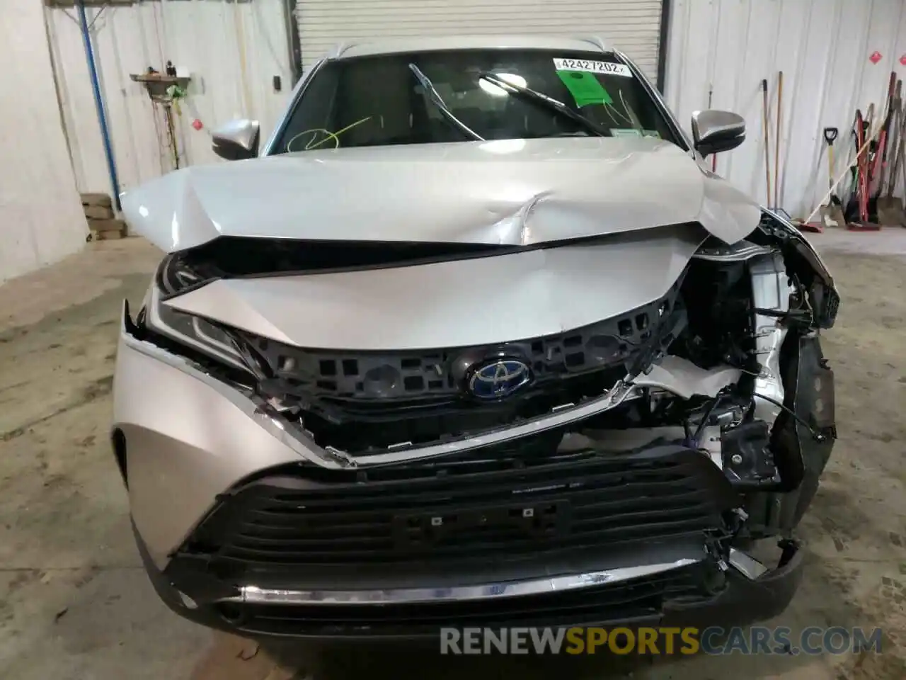 7 Photograph of a damaged car JTEAAAAH9MJ031111 TOYOTA VENZA 2021