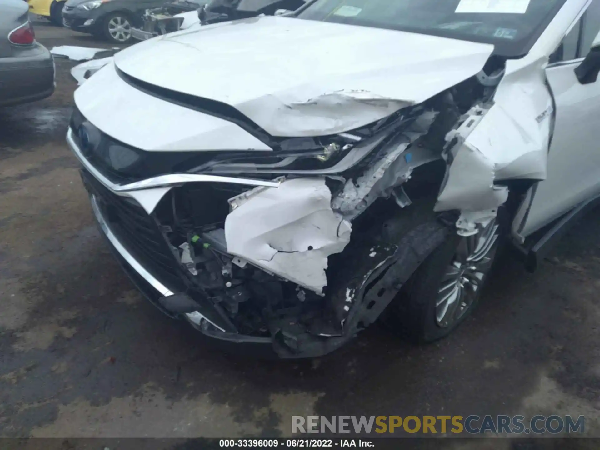 6 Photograph of a damaged car JTEAAAAH9MJ036390 TOYOTA VENZA 2021