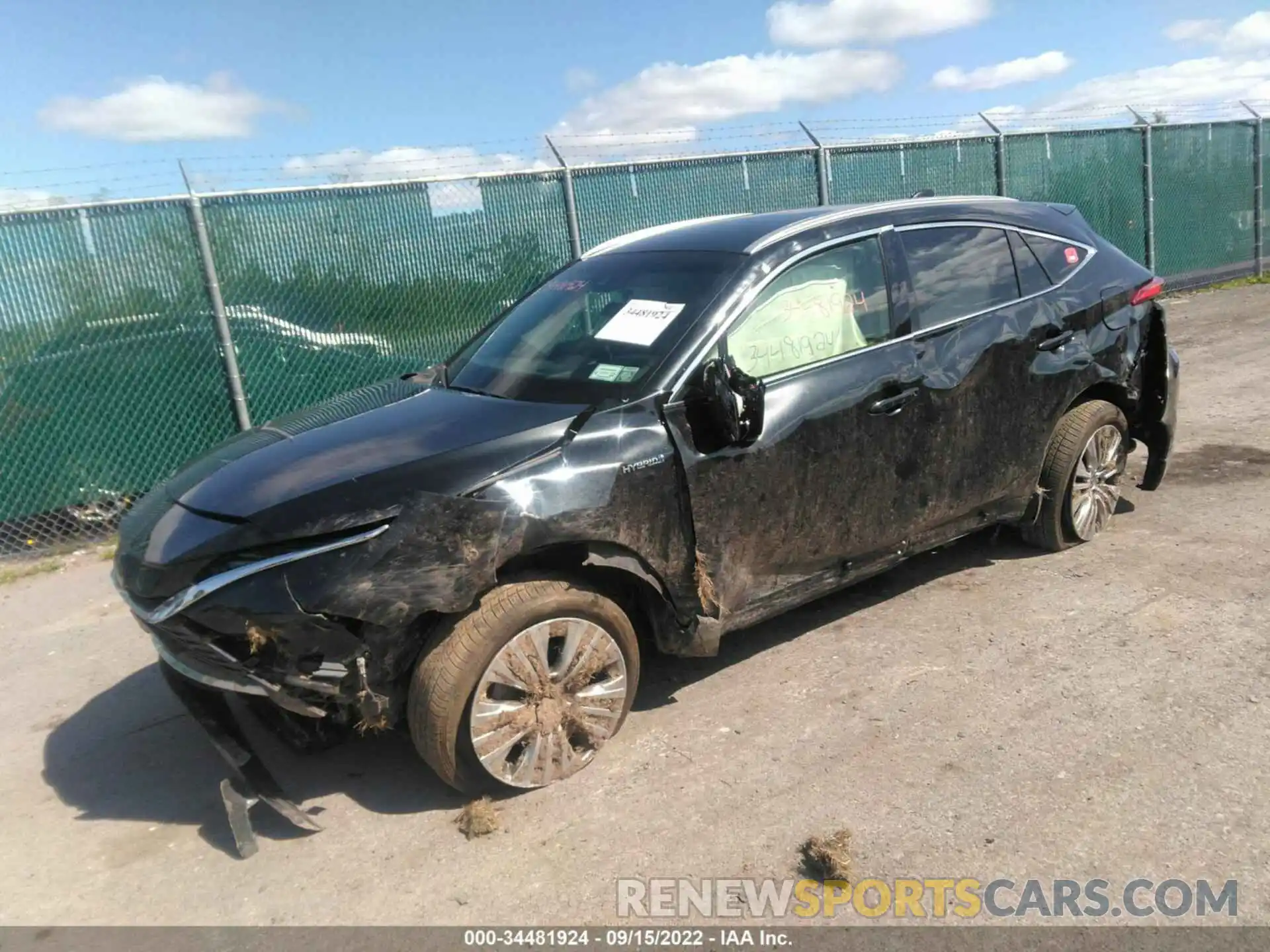 2 Photograph of a damaged car JTEAAAAH9MJ048183 TOYOTA VENZA 2021