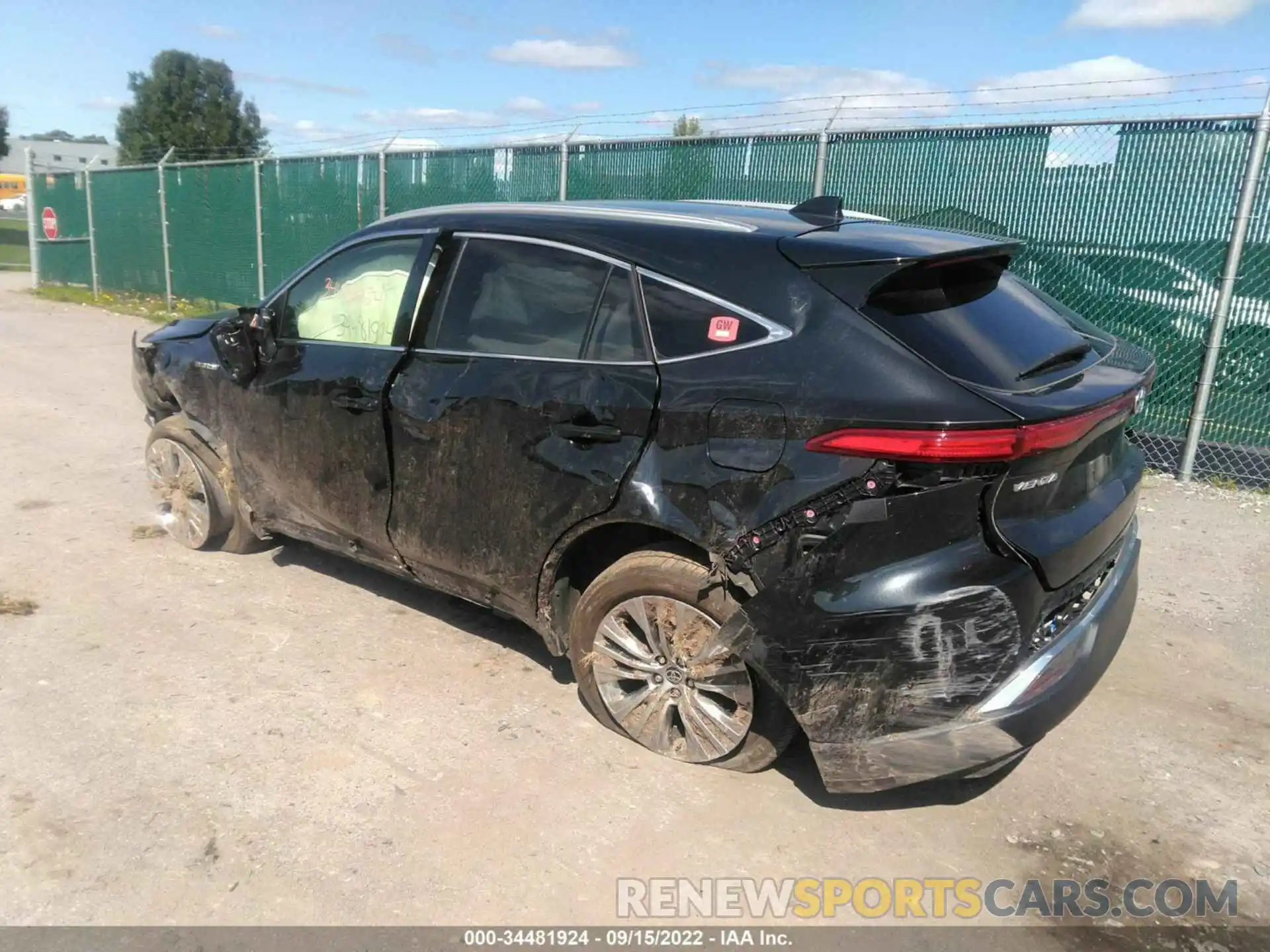 3 Photograph of a damaged car JTEAAAAH9MJ048183 TOYOTA VENZA 2021