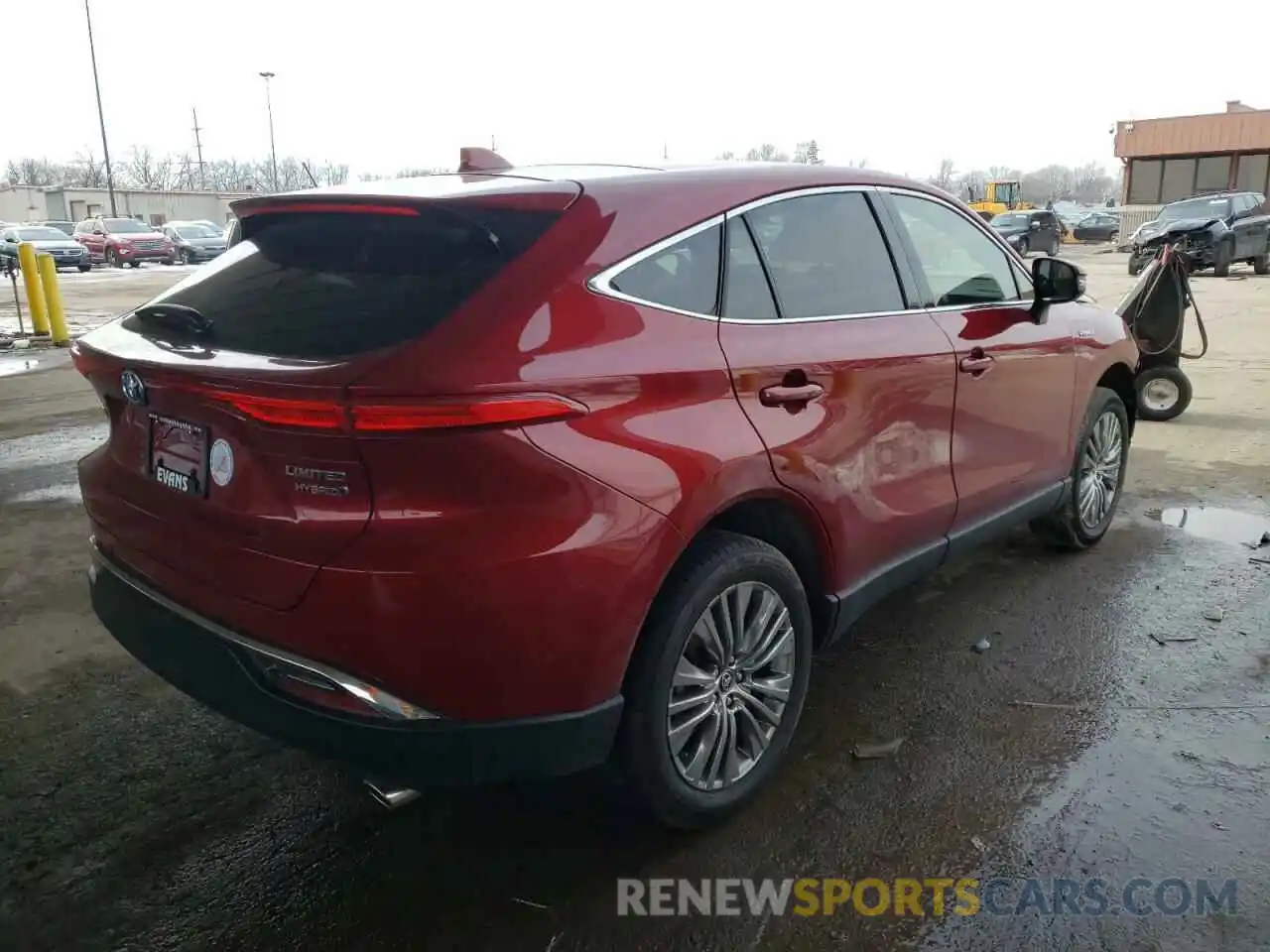 4 Photograph of a damaged car JTEAAAAH9MJ048913 TOYOTA VENZA 2021