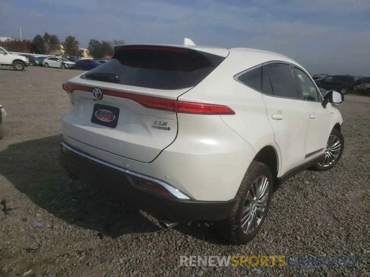 4 Photograph of a damaged car JTEAAAAH9MJ049768 TOYOTA VENZA 2021