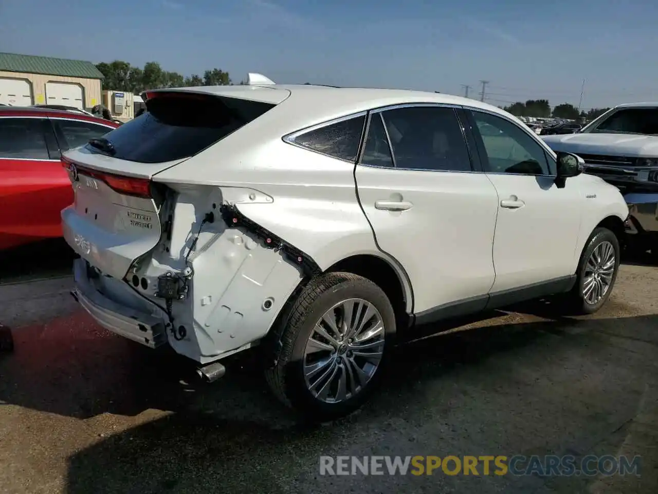 3 Photograph of a damaged car JTEAAAAH9MJ051620 TOYOTA VENZA 2021