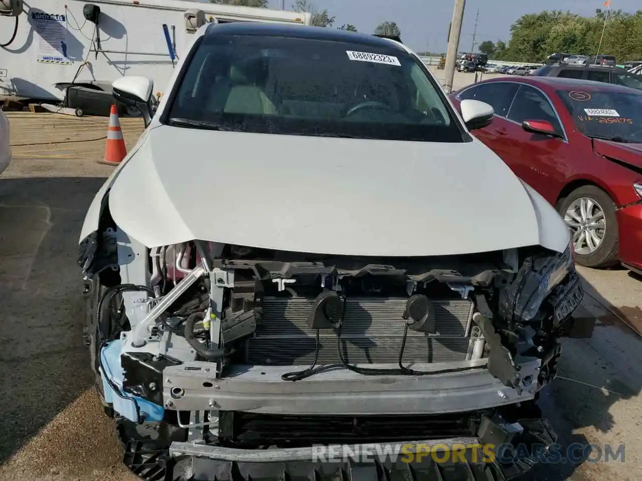 5 Photograph of a damaged car JTEAAAAH9MJ051620 TOYOTA VENZA 2021