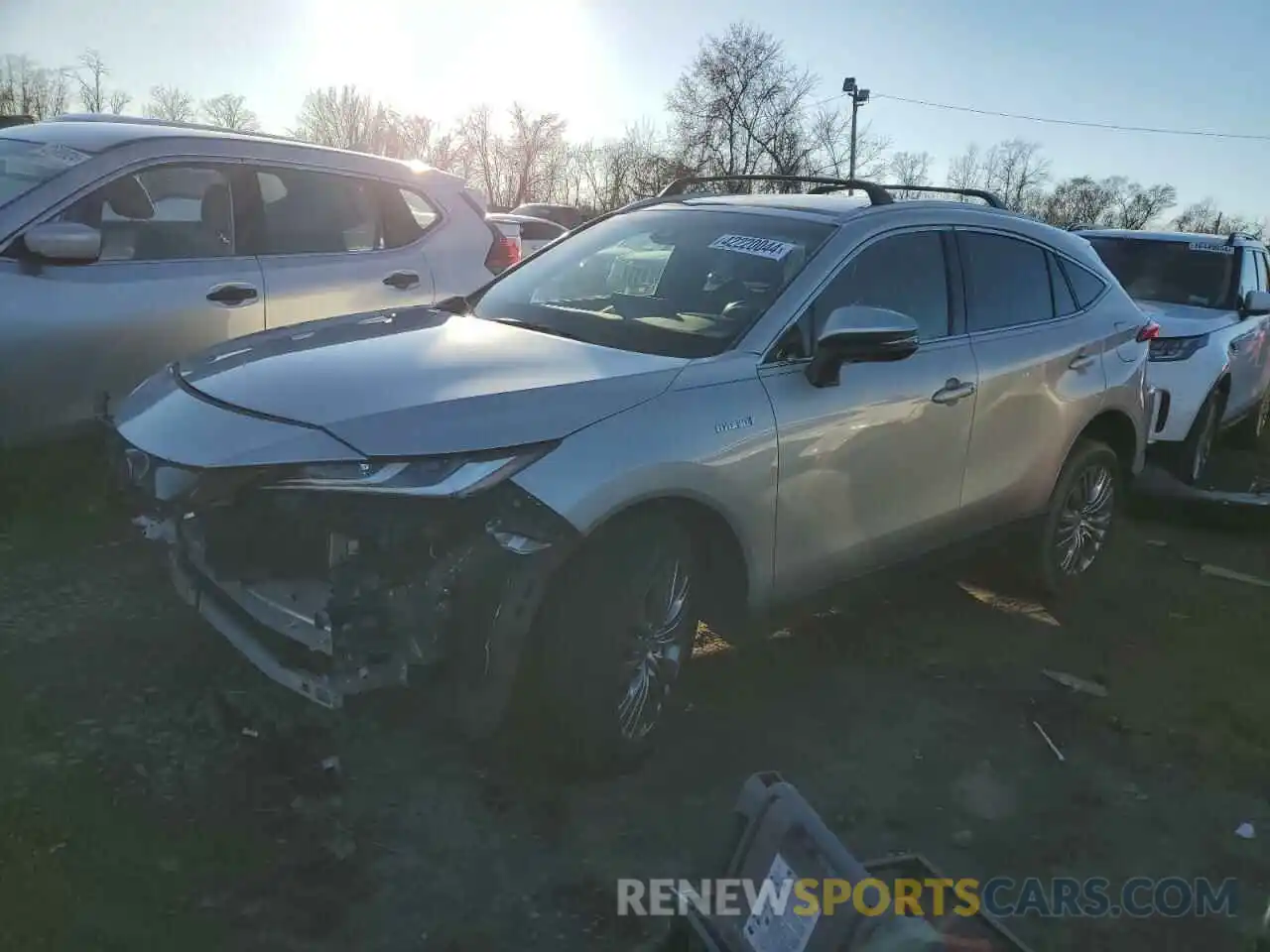 1 Photograph of a damaged car JTEAAAAH9MJ057224 TOYOTA VENZA 2021