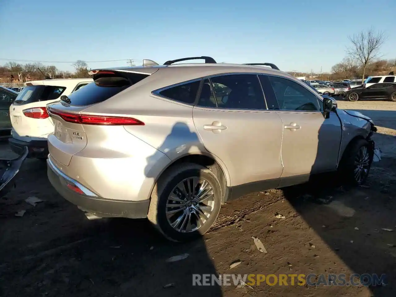 3 Photograph of a damaged car JTEAAAAH9MJ057224 TOYOTA VENZA 2021