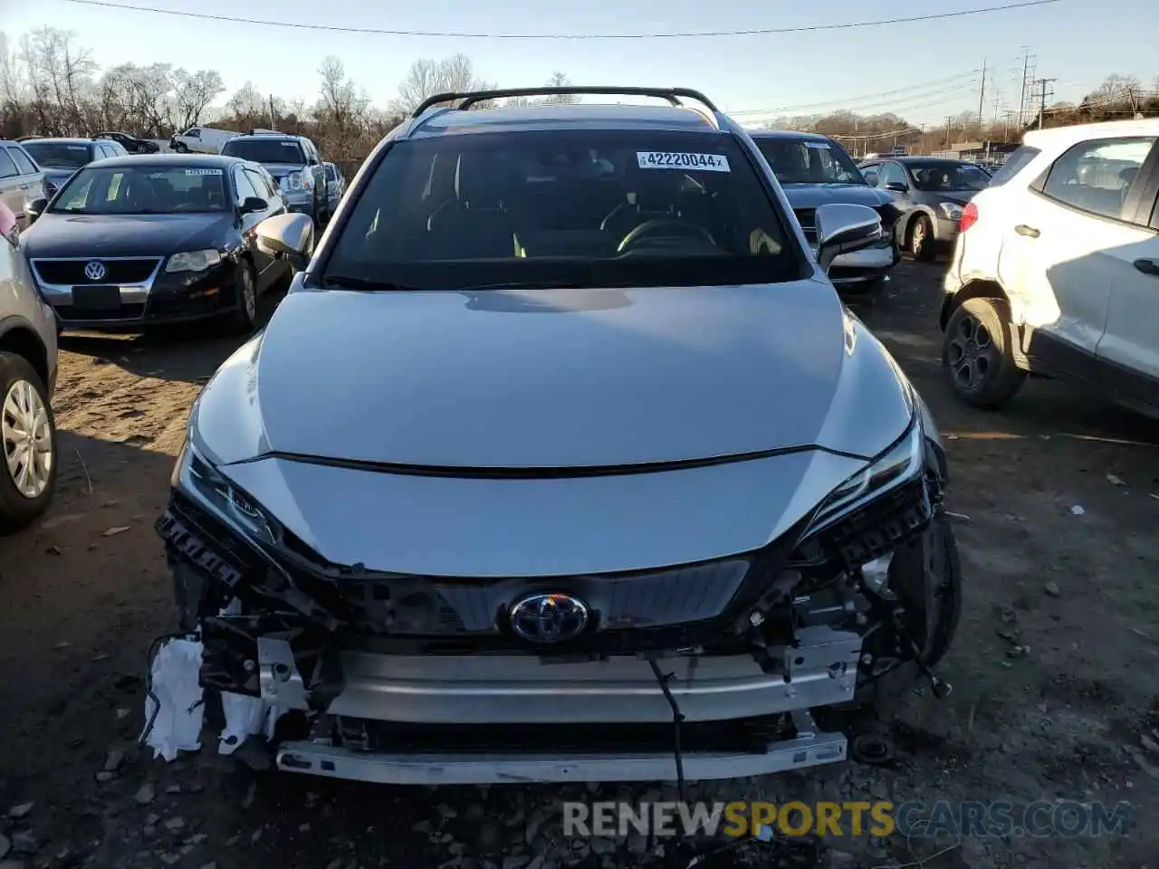 5 Photograph of a damaged car JTEAAAAH9MJ057224 TOYOTA VENZA 2021