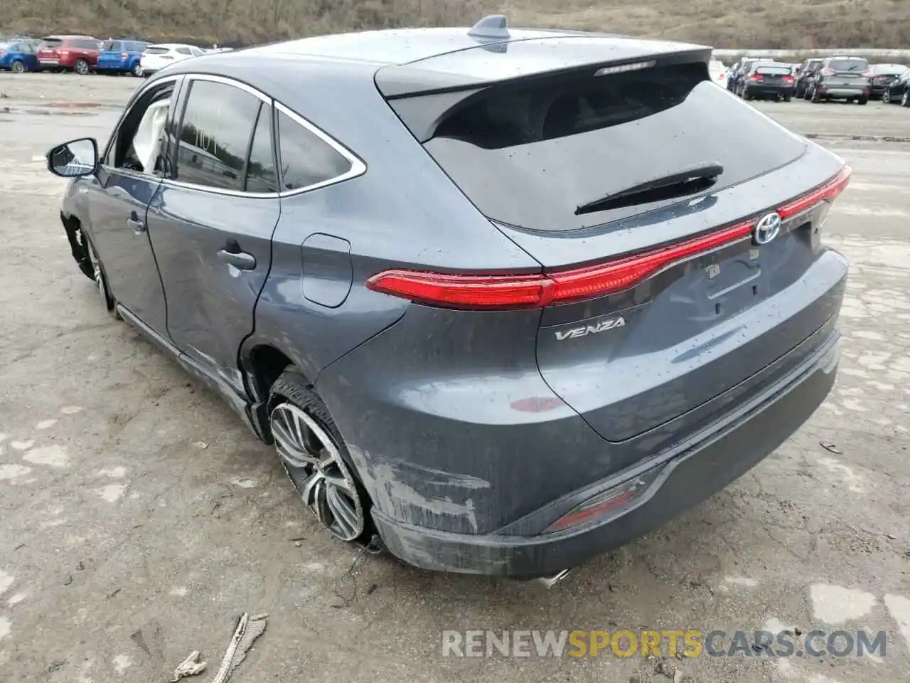 3 Photograph of a damaged car JTEAAAAH9MJ062178 TOYOTA VENZA 2021