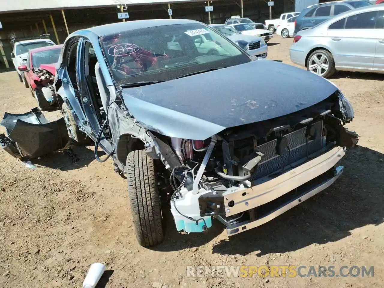 1 Photograph of a damaged car JTEAAAAH9MJ065002 TOYOTA VENZA 2021