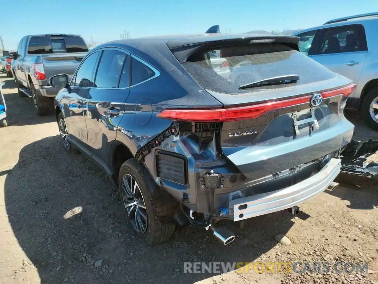 3 Photograph of a damaged car JTEAAAAH9MJ065002 TOYOTA VENZA 2021