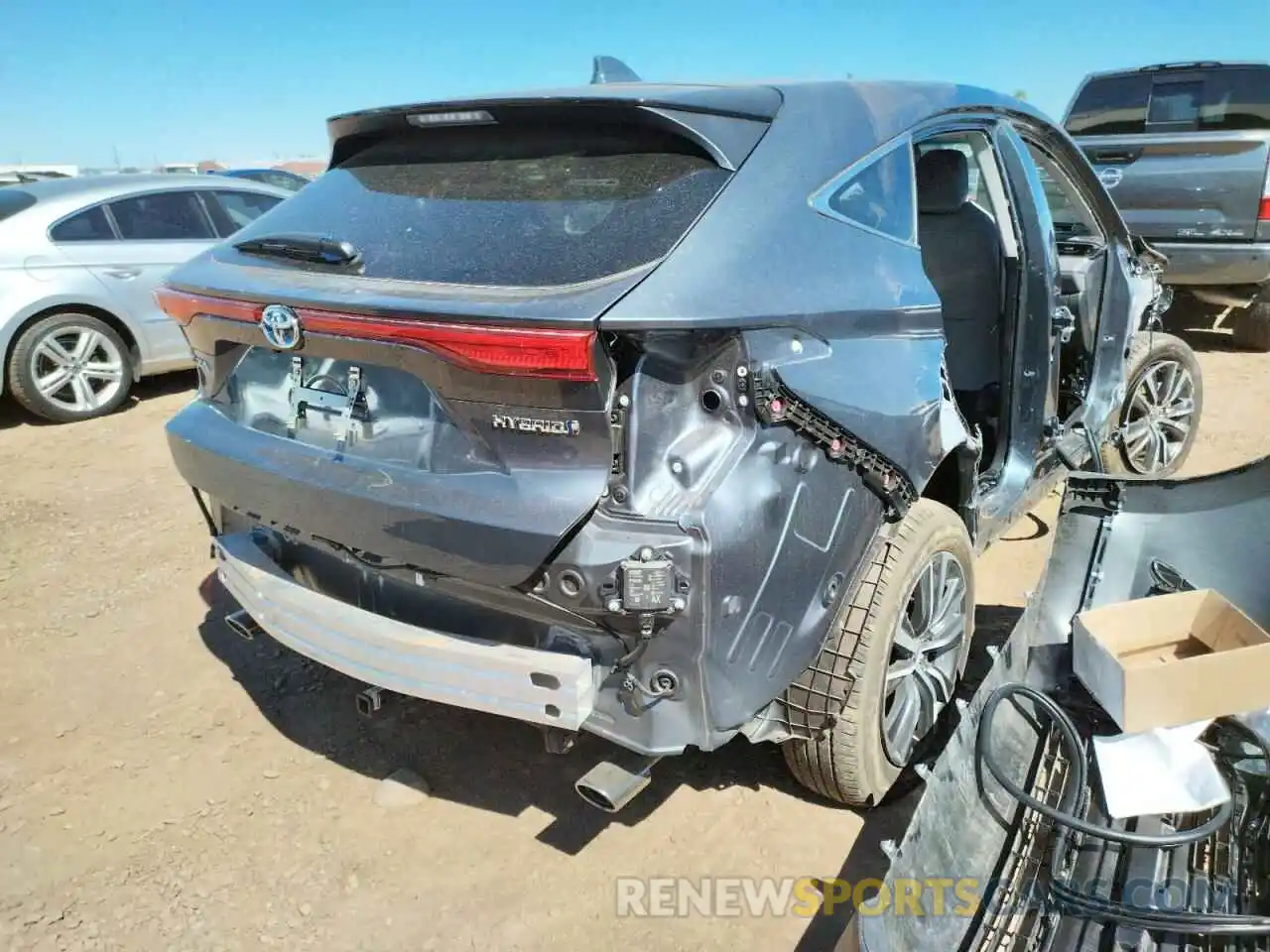 4 Photograph of a damaged car JTEAAAAH9MJ065002 TOYOTA VENZA 2021