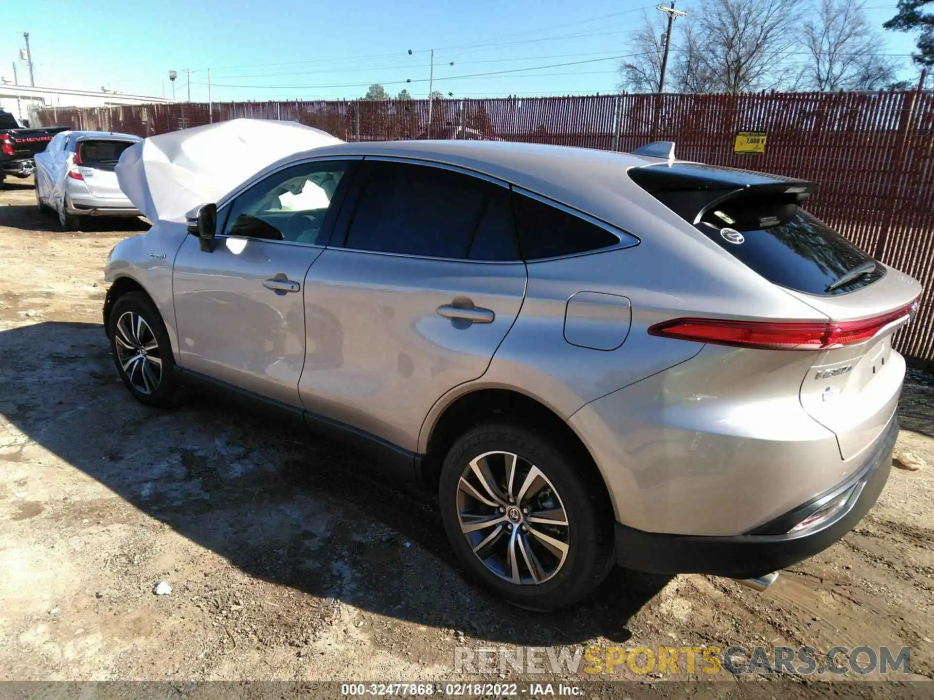 3 Photograph of a damaged car JTEAAAAH9MJ067333 TOYOTA VENZA 2021