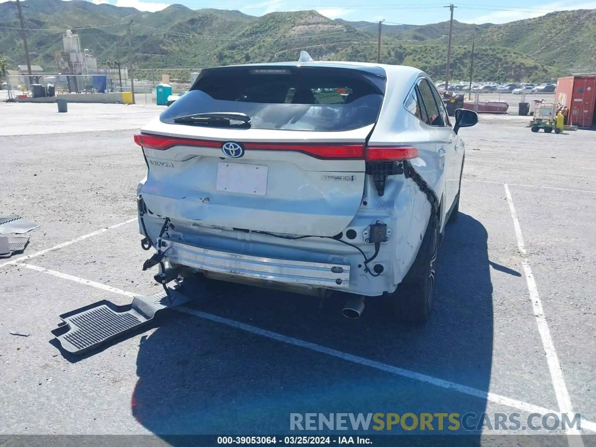 6 Photograph of a damaged car JTEAAAAH9MJ077750 TOYOTA VENZA 2021