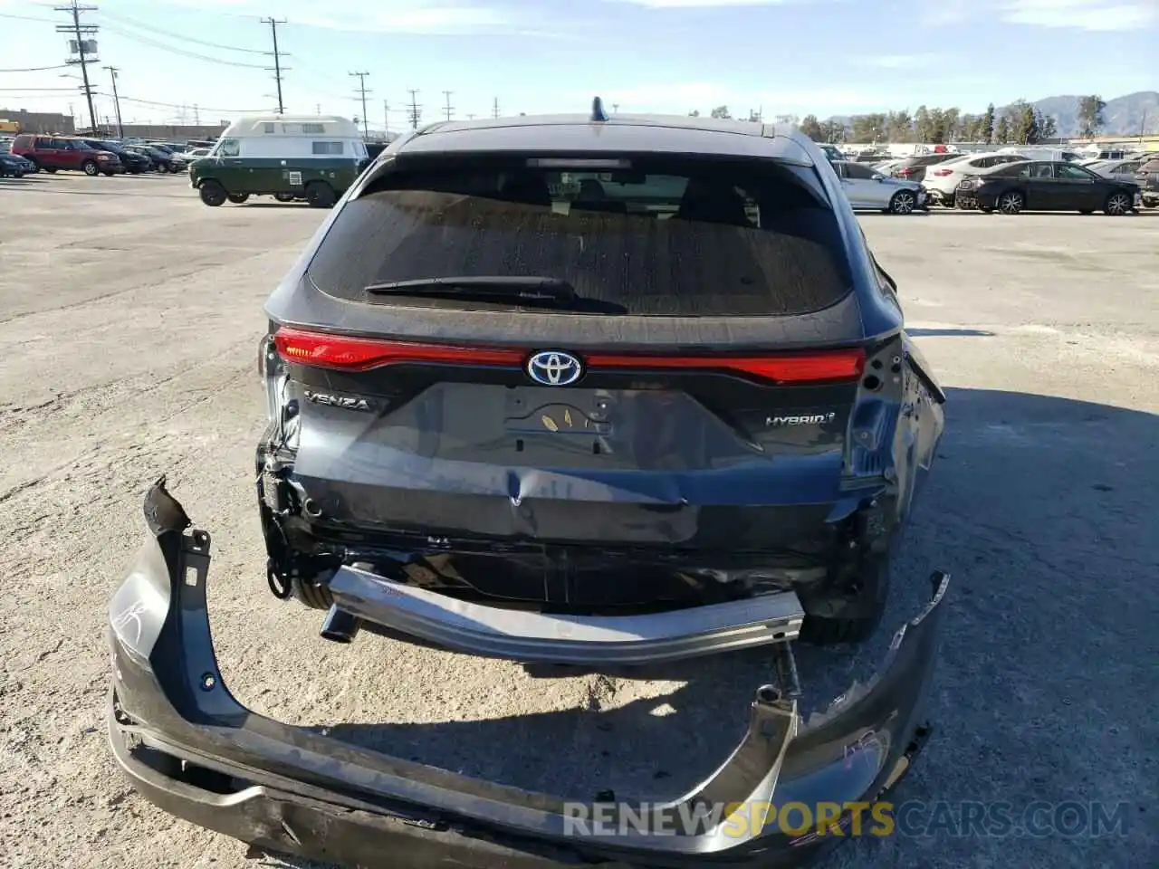 9 Photograph of a damaged car JTEAAAAHXMJ001244 TOYOTA VENZA 2021